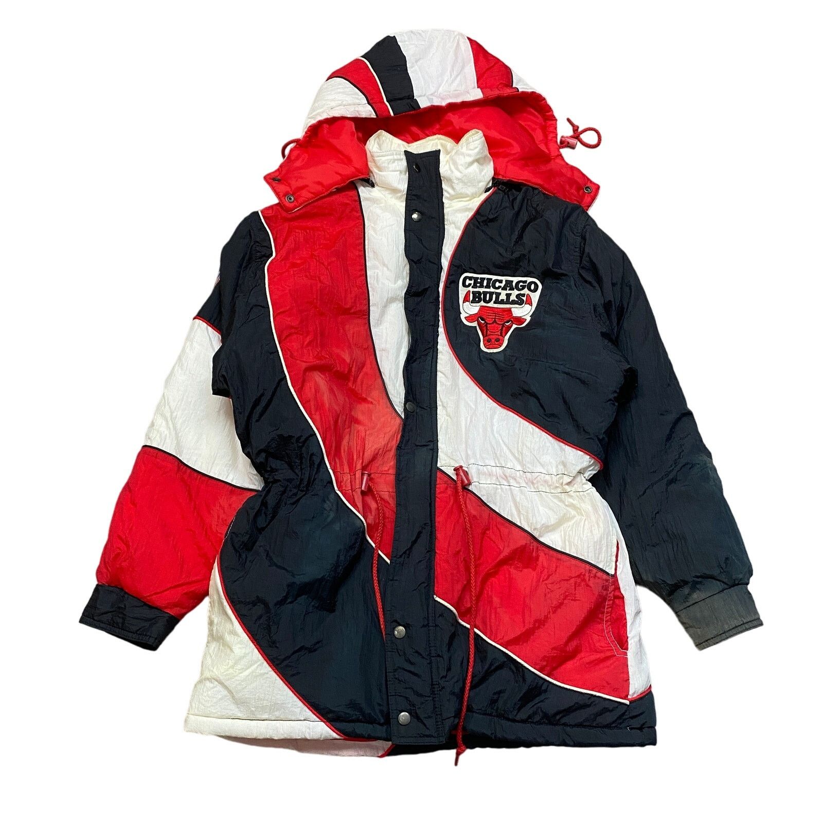 VTG Chicago Bulls NBA Ski Snow Jacket Mens Medium Sportswear