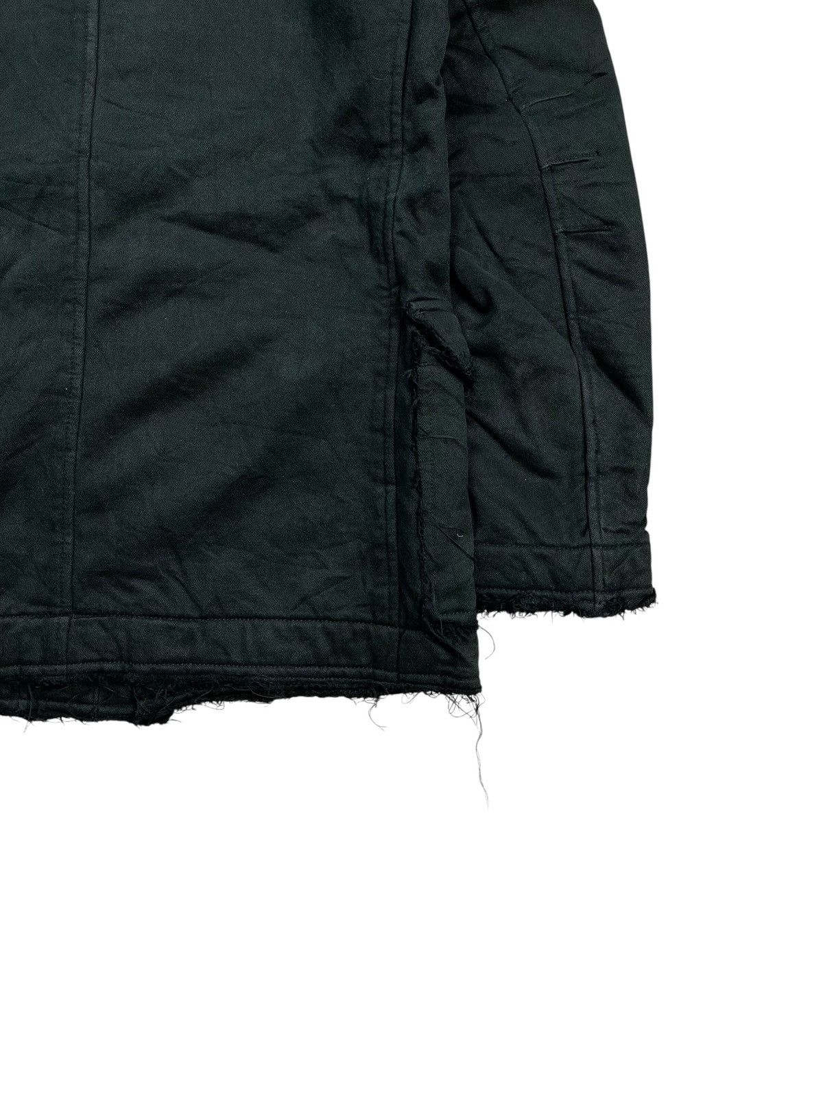 14th Addiction 1990s Katharine Hamnett - Raw Fringe Jacket Size US M / EU 48-50 / 2 - 6 Thumbnail