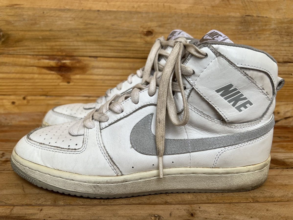 Nike RARE VTG 1985 Nike Team Convention High Top Sneakers Size US 9 / EU 42 - 4 Thumbnail