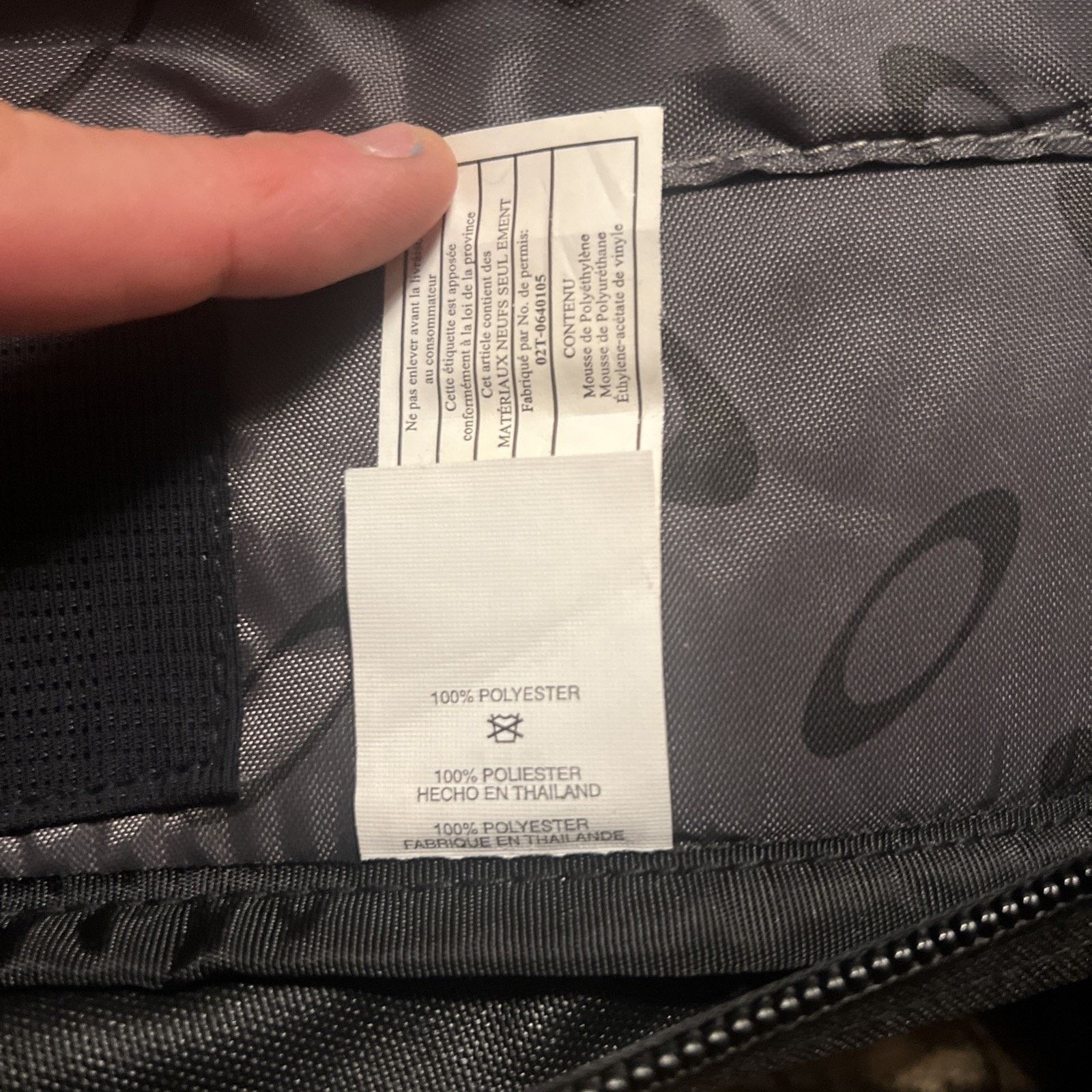 Oakley Oakley Vintage Tactical Snow Backpack Black Snowboard Pack Size ONE SIZE - 19 Thumbnail