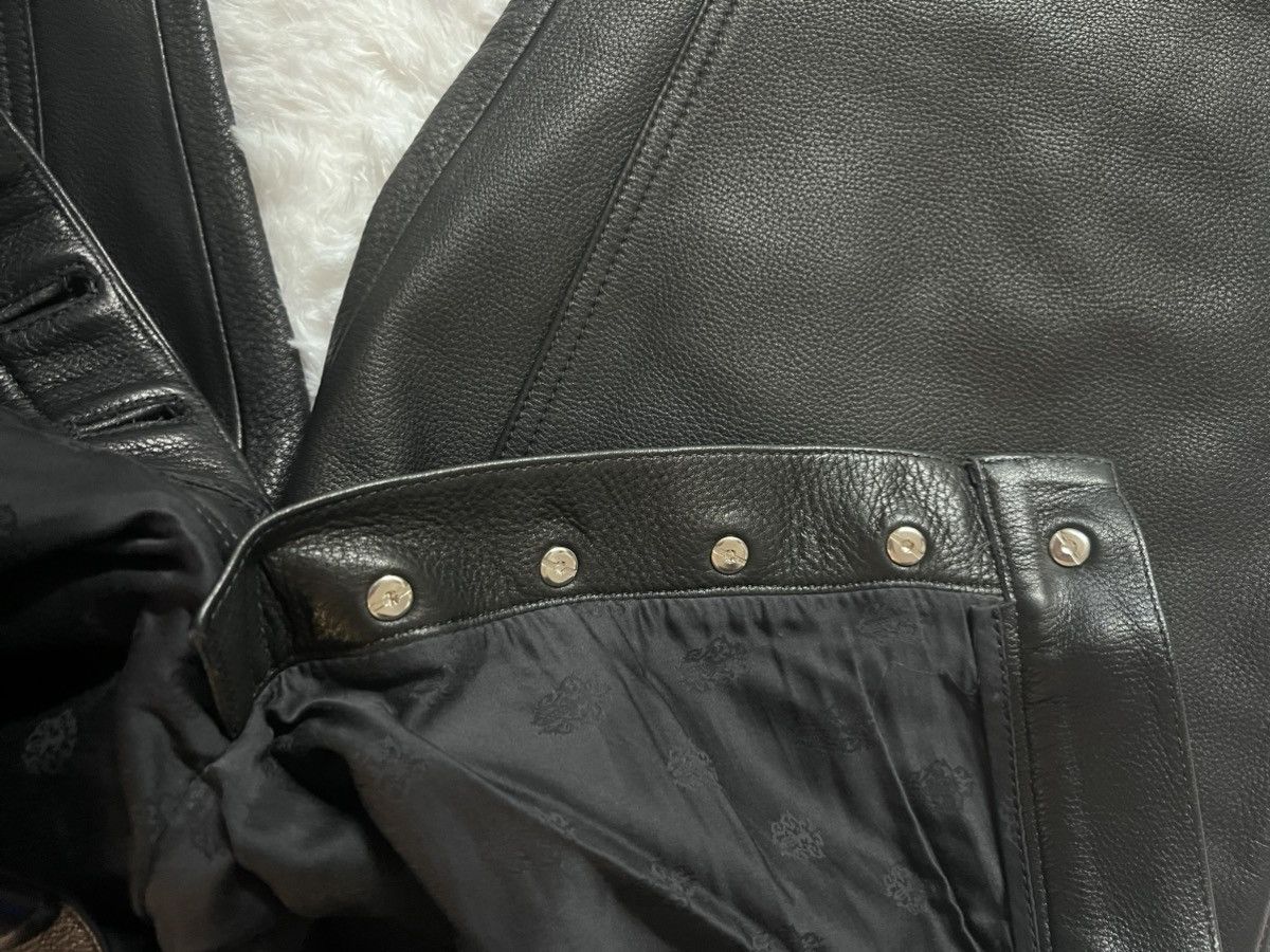 Chrome Hearts Chrome Hearts Double Knee Carpenter Leather Pants Size US 36 / EU 52 - 19 Thumbnail