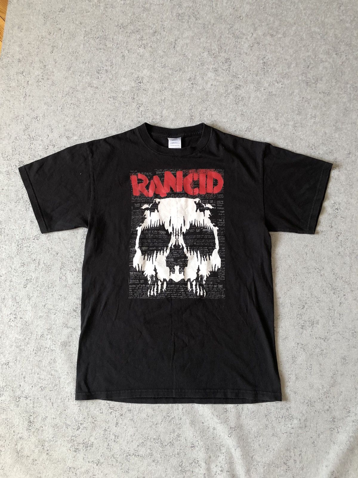 Band Tees × Vintage VINTAGE RANCID ROCK TEE Size US M / EU 48-50 / 2 - 1 Thumbnail