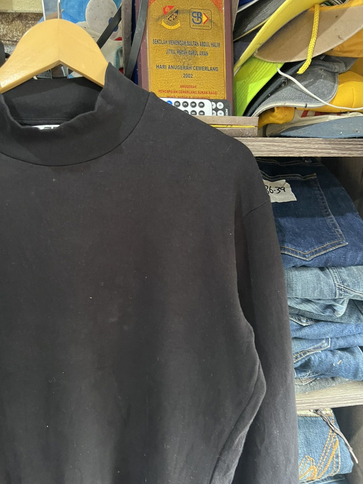 Lemaire × Uniqlo 🔥Uniqlo U Lemaire Mockneck Long Sleeve Size US M / EU 48-50 / 2 - 6 Thumbnail