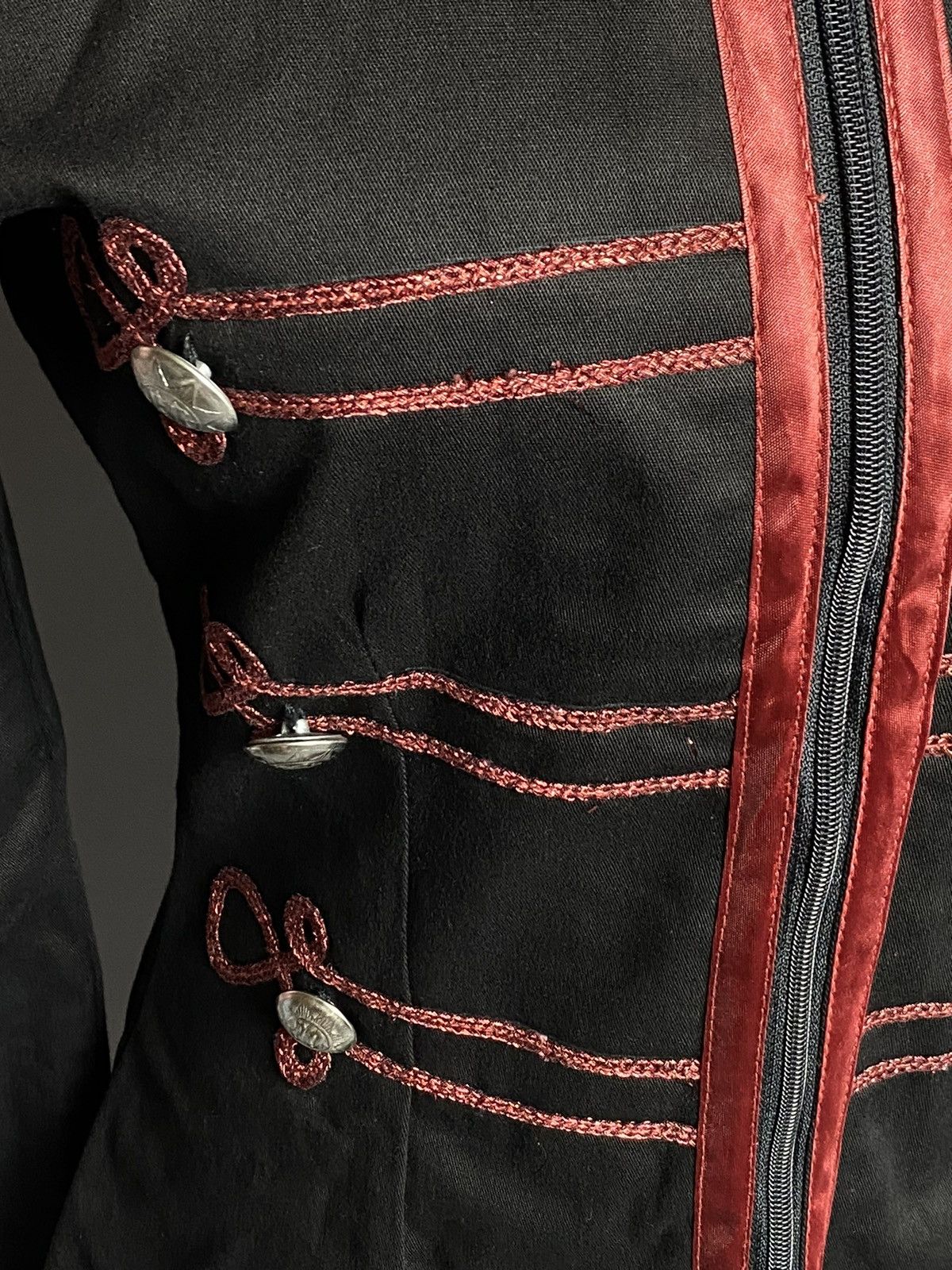 Criminal Damage Vtg Criminal Damage Napoleon Style Military Jacket Womens M Size M / US 6-8 / IT 42-44 - 7 Thumbnail