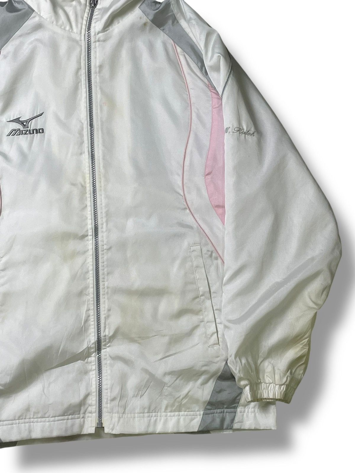 Japanese Brand × Mizuno × Vintage Vintage Mizuno Windbreaker Tracktop (48) Size US S / EU 44-46 / 1 - 5 Thumbnail