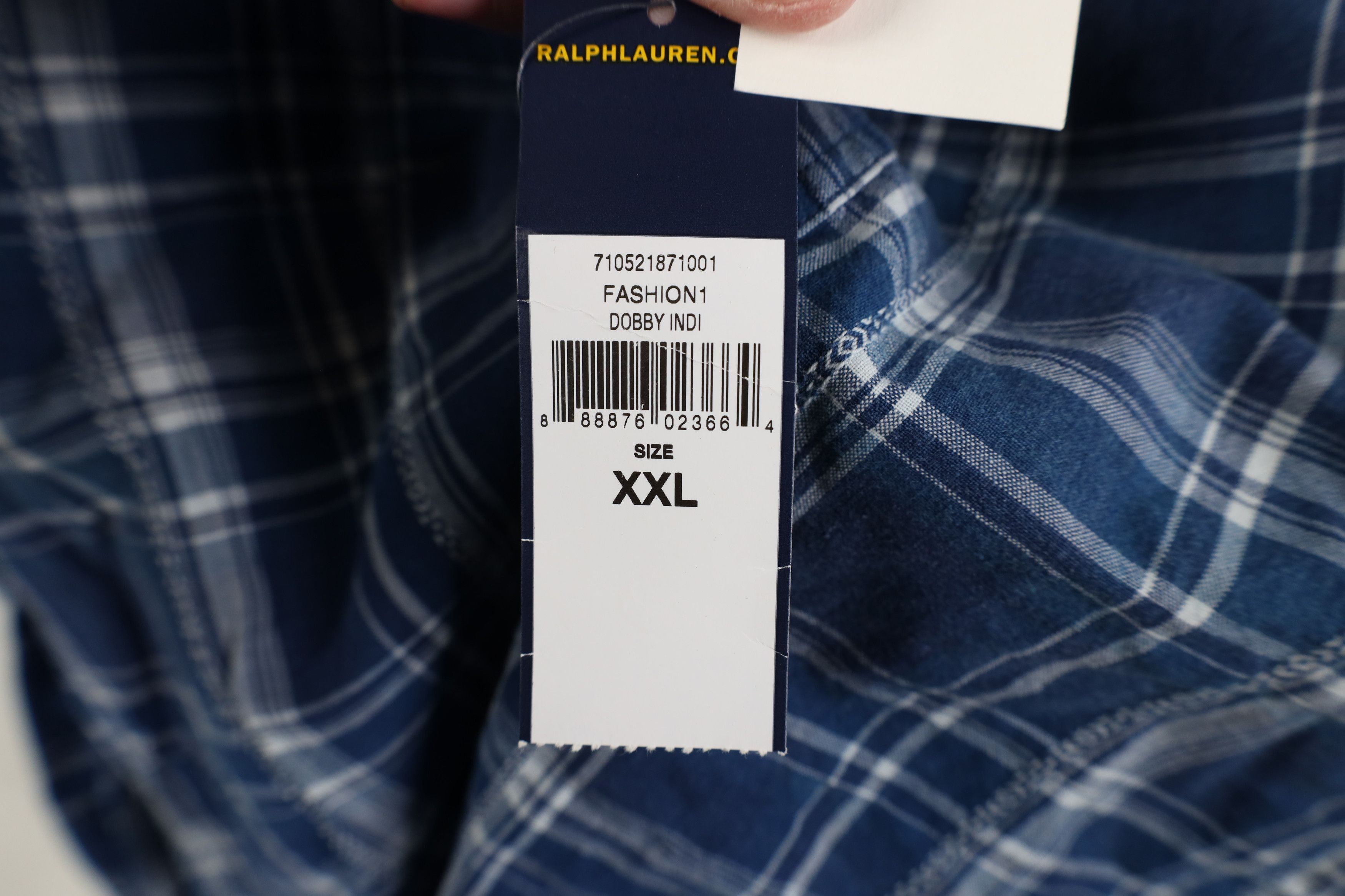 Ralph Lauren Deadstock Vintage Ralph Lauren Pocket Flannel Button Shirt Size US XXL / EU 58 / 5 - 6 Thumbnail