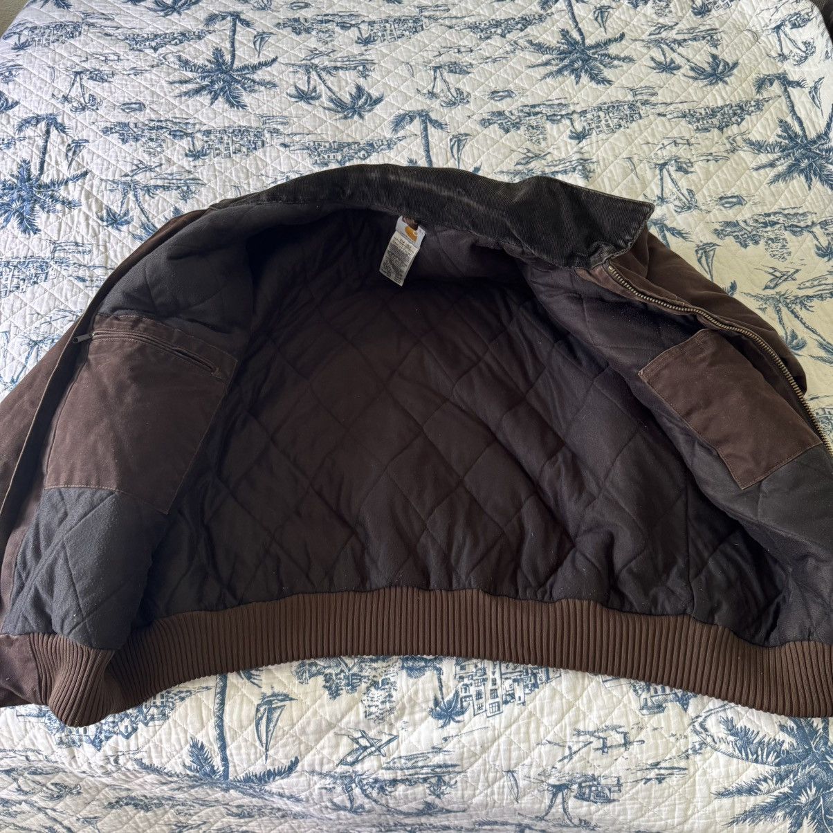 Carhartt × Vintage VTG Carhartt Santa Fe Jacket Mens XXL Brown J14 Size US XXL / EU 58 / 5 - 5 Thumbnail