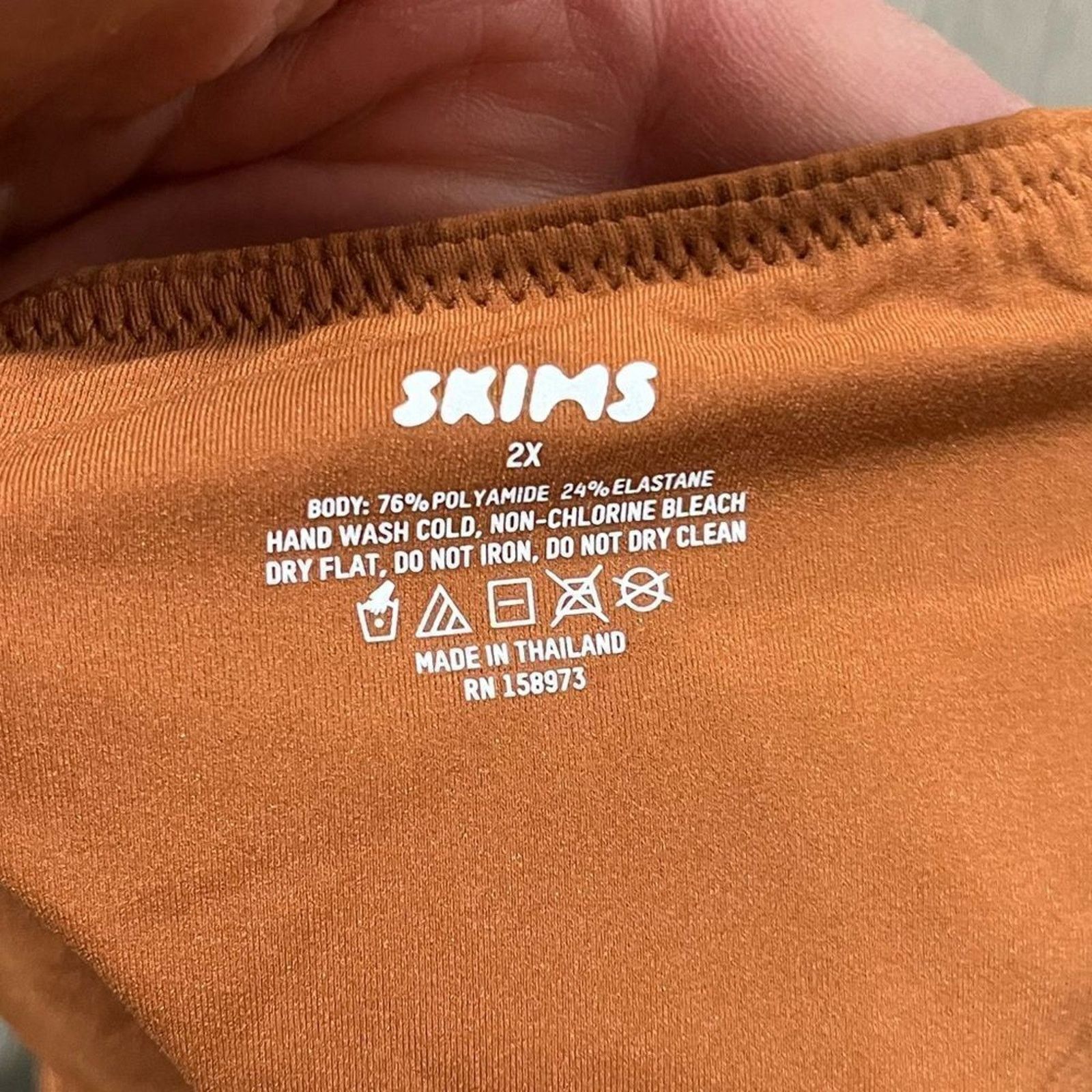 SKIMS NWT Skims Fits Everybody Adaptive Camisole Tank Bronze 2X Size XXL / US 16-18 / IT 52-54 - 3 Thumbnail
