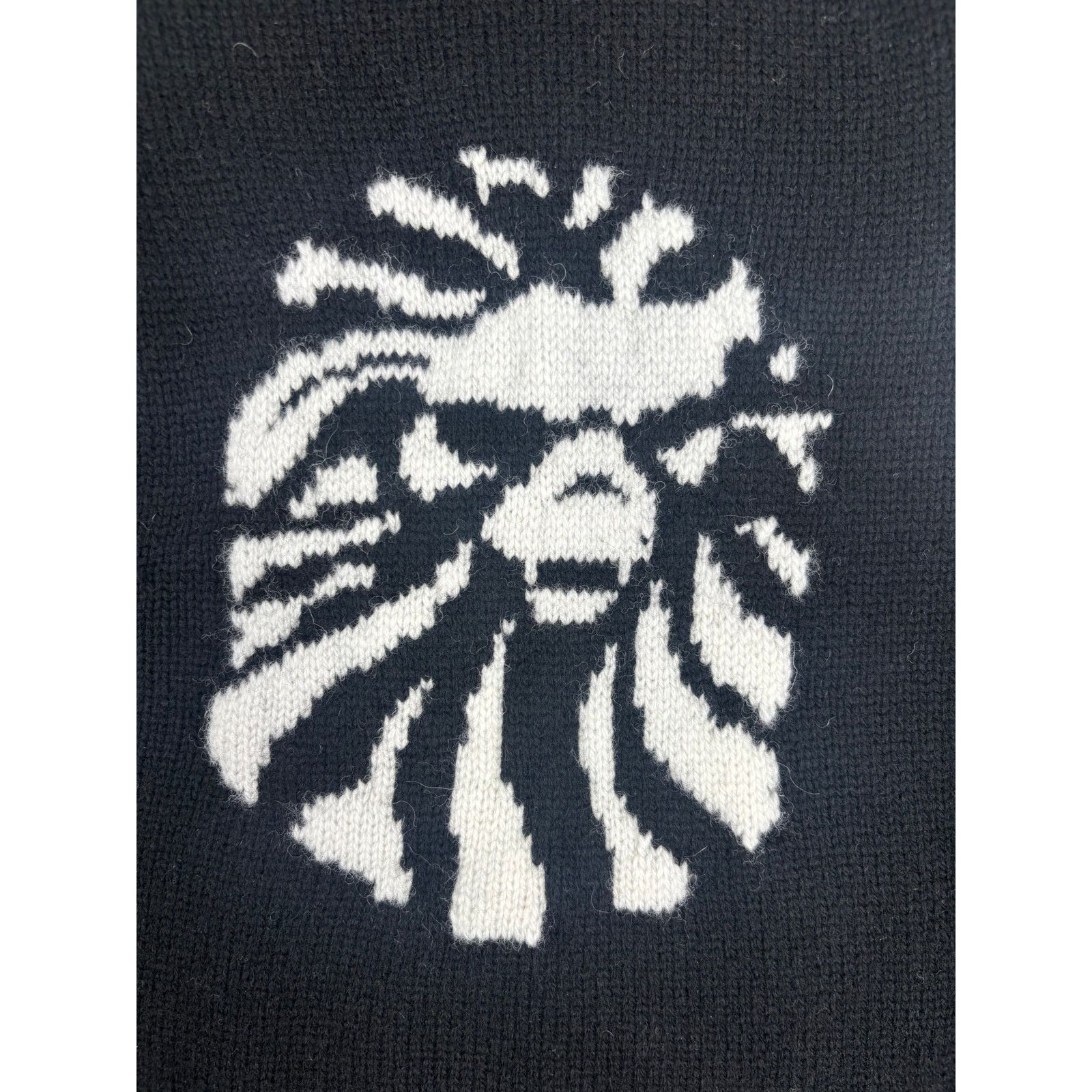 Bape BAPE Black Japan Knitted Black Polo Cardigan Size Large Size US L / EU 52-54 / 3 - 4 Thumbnail
