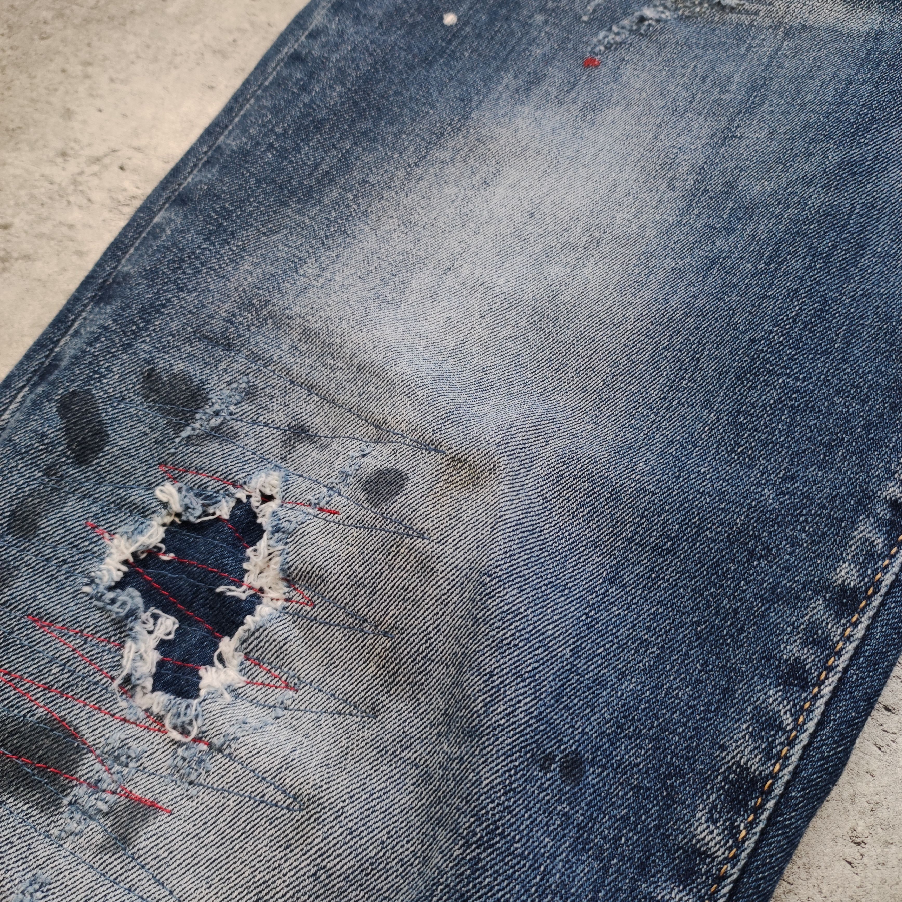 Dsquared2 DSQ2 Dsquared2 Denim Your Best Fantasy Distressed Jeans Size US 34 / EU 50 - 5 Thumbnail