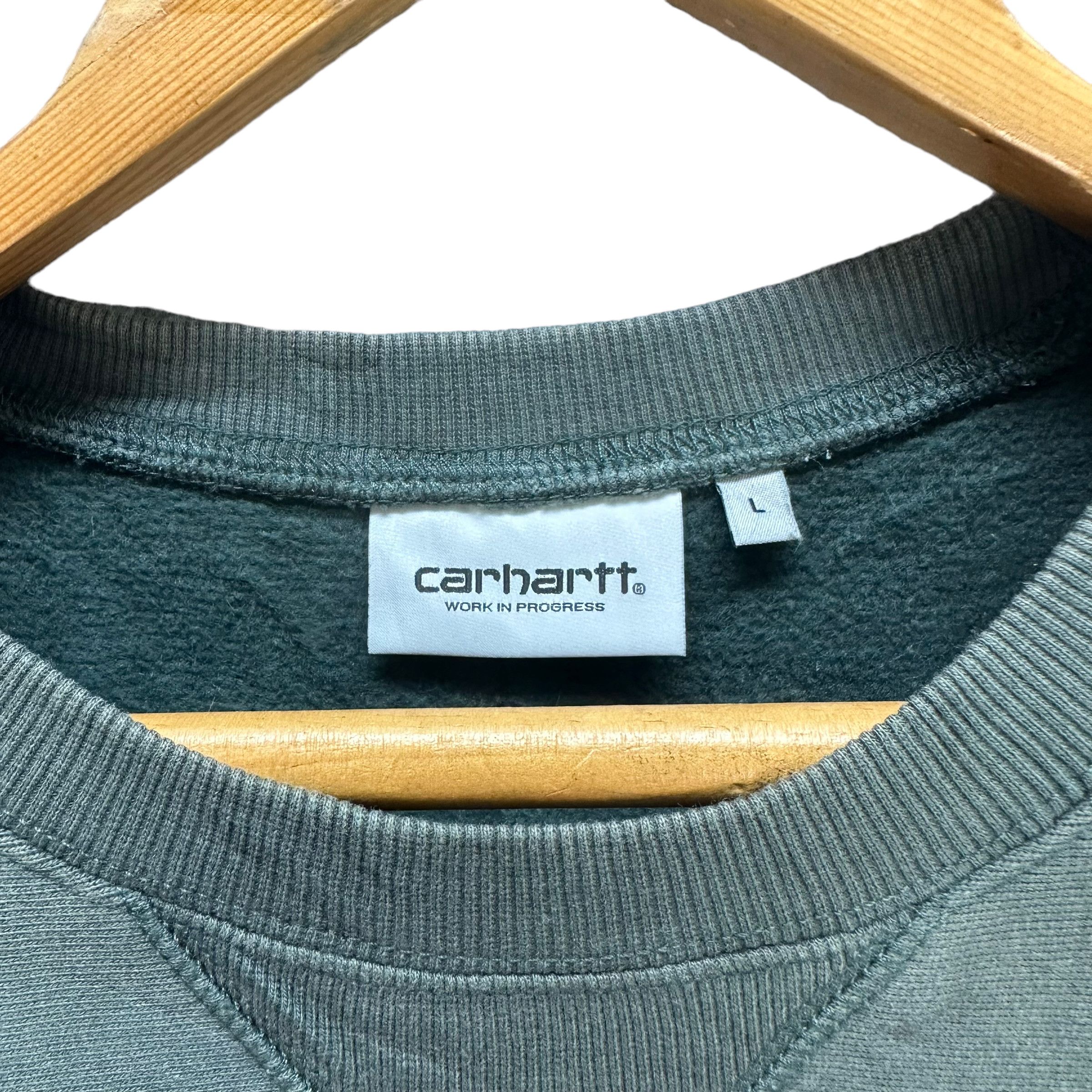 Carhartt CARHARTT GREEN SWEATSHIRTS #7746-168 Size US L / EU 52-54 / 3 - 7 Thumbnail
