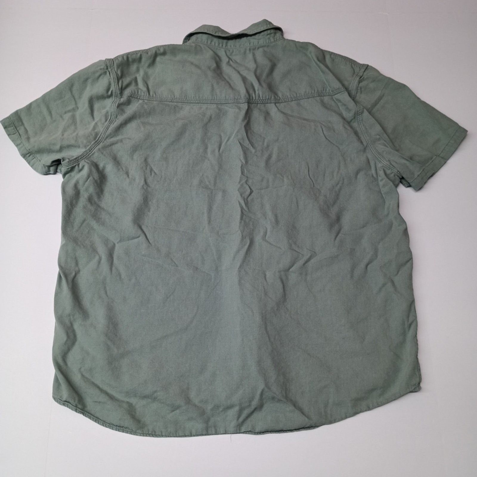 Lucky Brand Lucky Brand Shirt Men's 2XL XXL Green Button Up Pearl Snap Size US XXL / EU 58 / 5 - 7 Thumbnail