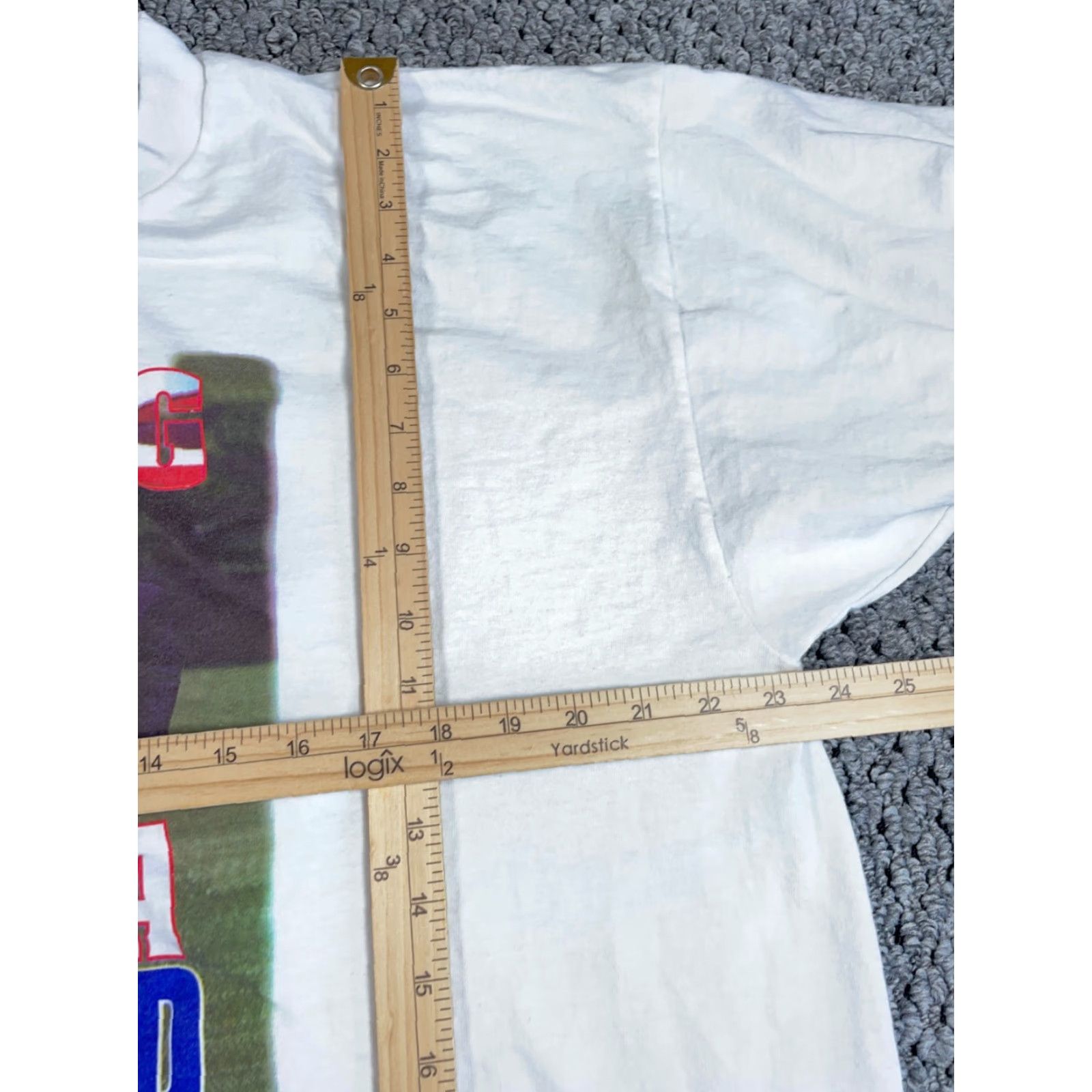 Vintage VINTAGE Clinton Gore Campaign T-Shirt Men 2XL White 90s Patriotic Retro Cotton Size US XXL / EU 58 / 5 - 7 Thumbnail