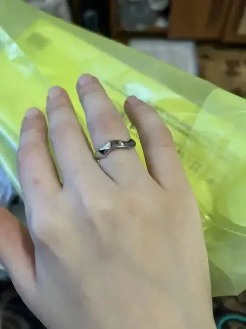 Jewelry Waving Irregular Season Ring Size ONE SIZE - 4 Thumbnail