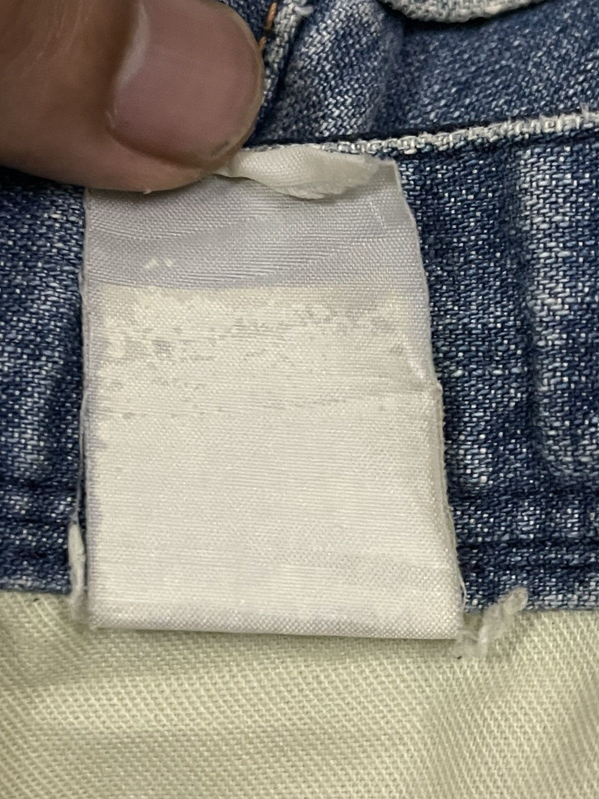 14th Addiction Vintage Japanese Rna Blue Wash Distressed Baggy Jeans Size US 30 / EU 46 - 8 Thumbnail