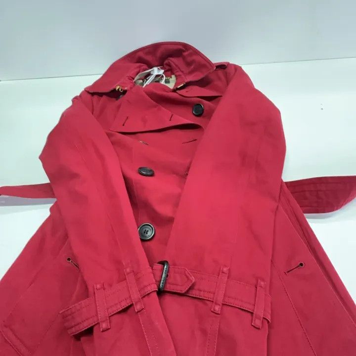 Burberry Burberry Burberry Casual Solid Double-Breasted Trench Coat Size US S / EU 44-46 / 1 - 4 Thumbnail