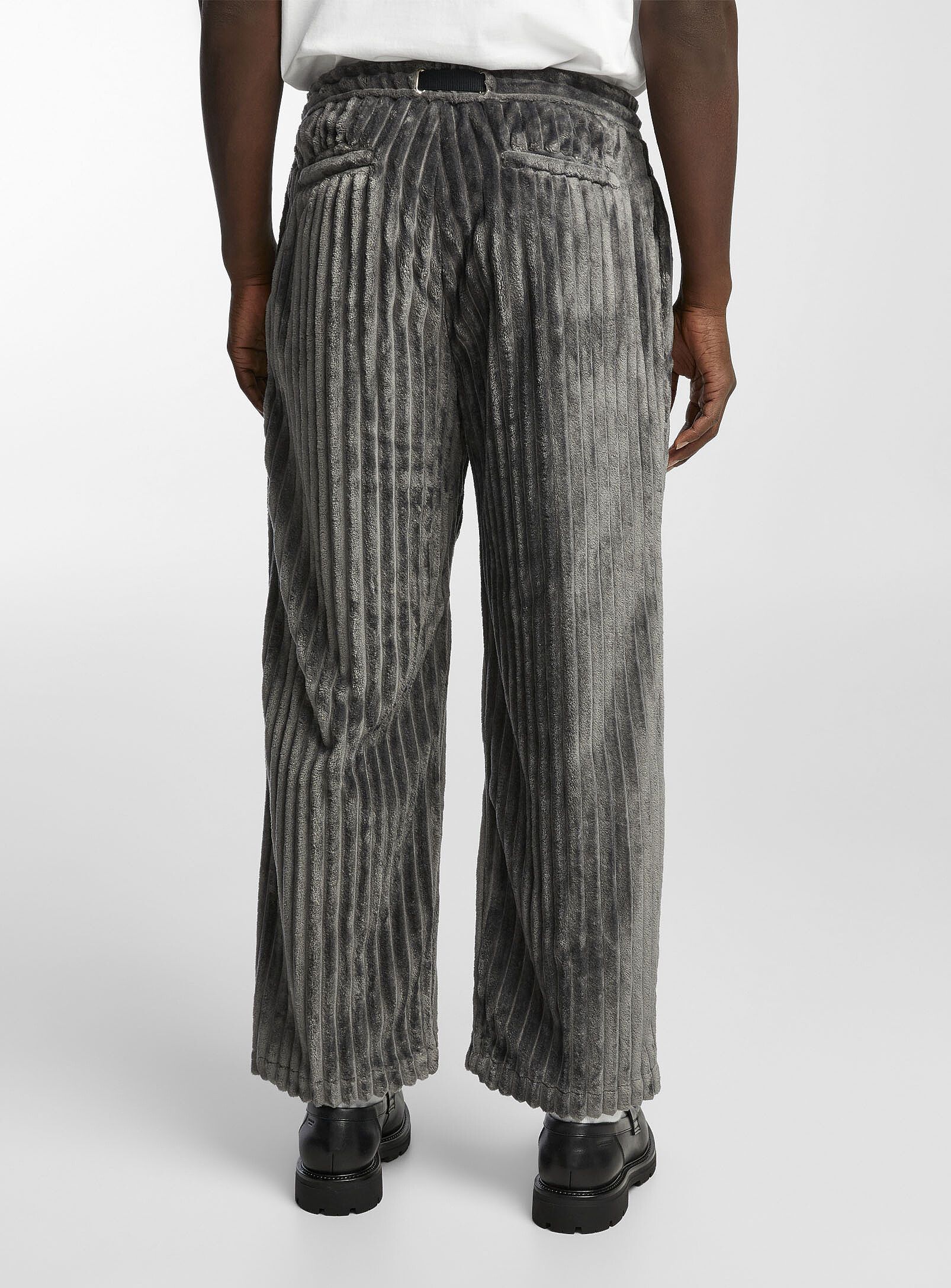 Other BNWT AW24 WHITESAND PLUSH RIBBED PANTS 46 Size US 30 / EU 46 - 11 Thumbnail