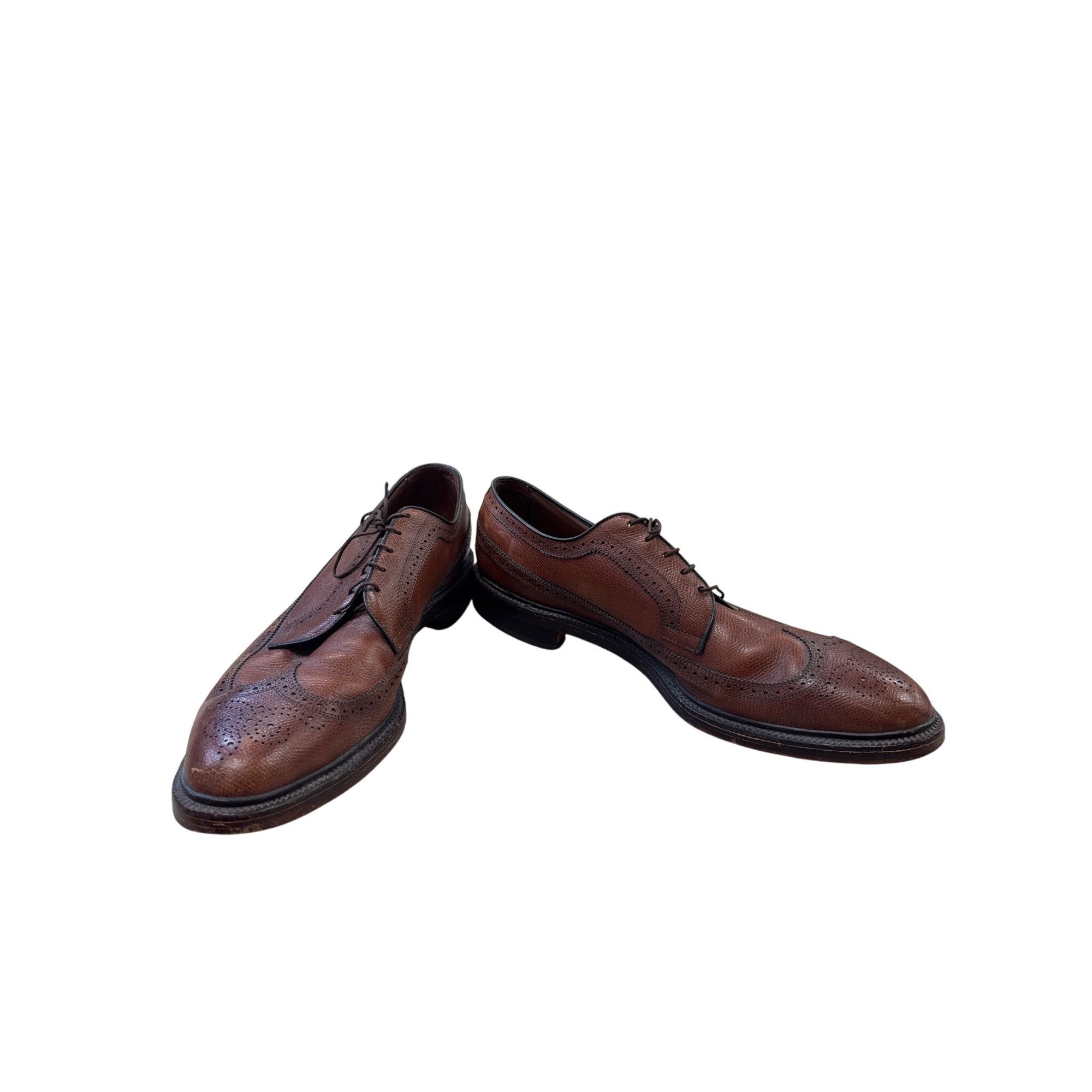 Allen Edmonds Allen Edmonds MacNeil Mens Brown Leather Oxford Dress Shoes Size US 14 / EU 47 - 1 Thumbnail