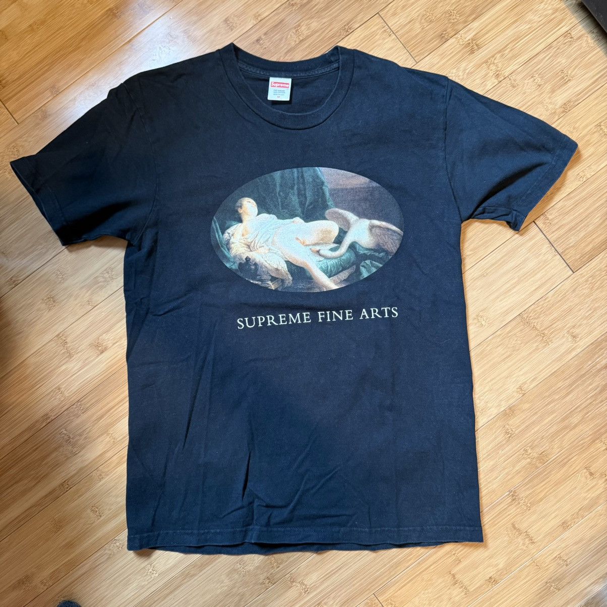 Supreme Supreme Leda And The Swan Fine Arts Tee Medium SS19 | Grailed