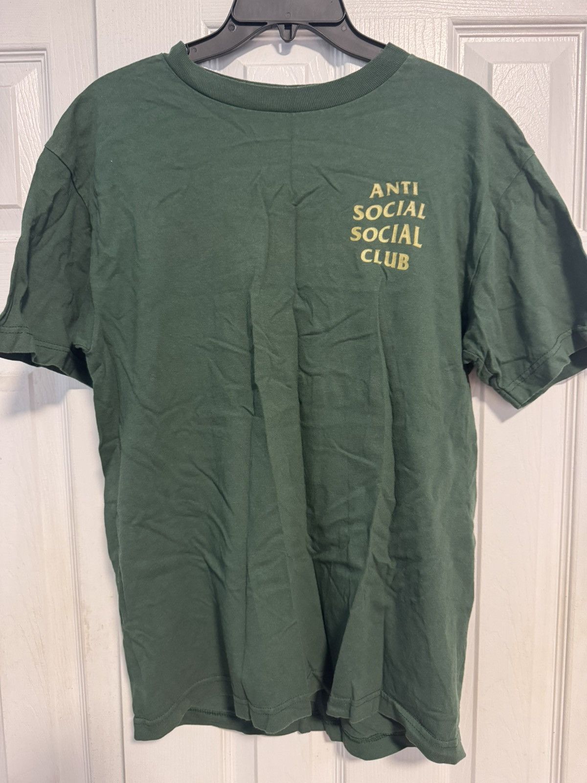 Anti Social Social Club Anti Social Social Club Green Tshirt Size US M / EU 48-50 / 2 - 2 Thumbnail