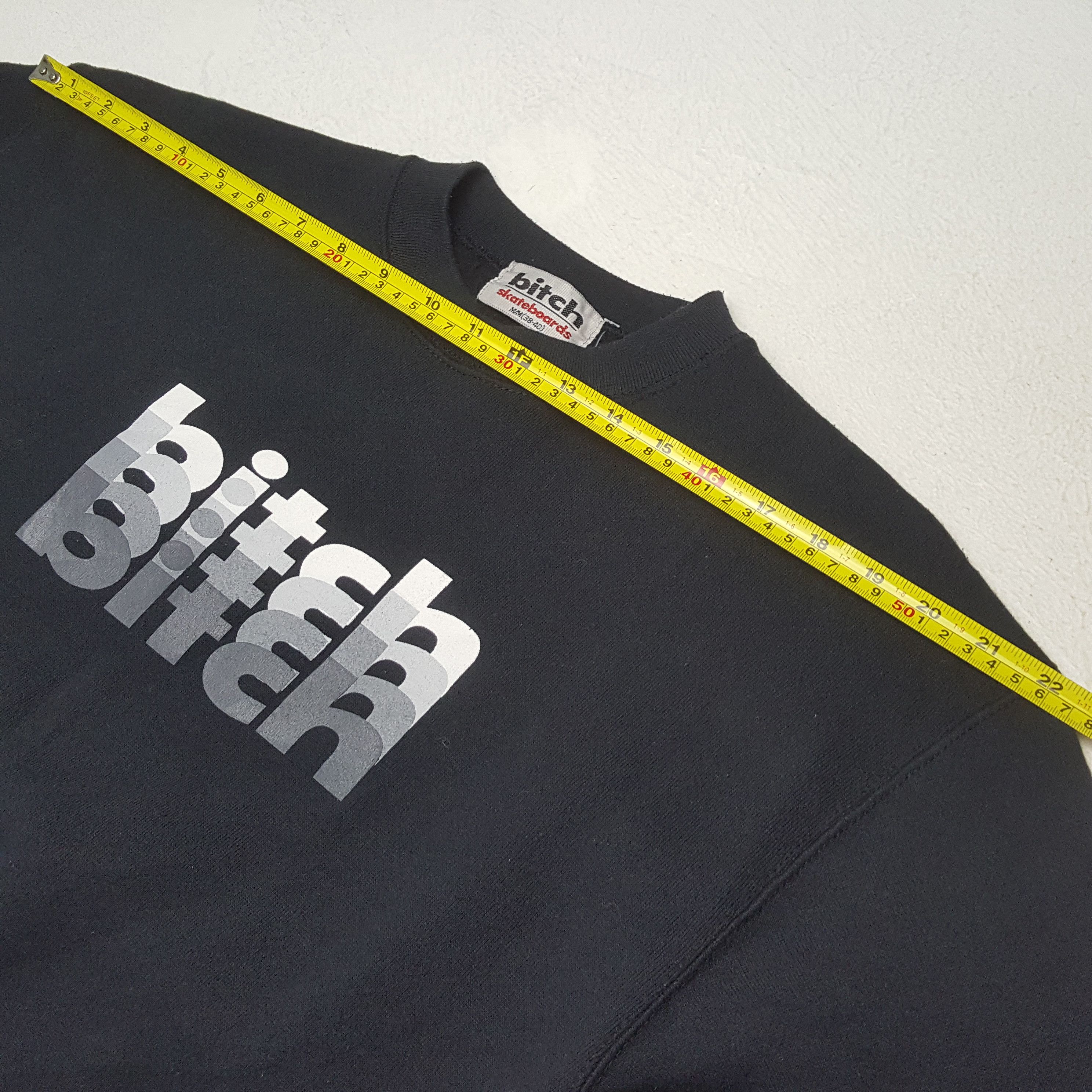 Vintage Bitch Skateboard Streetwear Style Sweatshirt C298N5 Size US S / EU 44-46 / 1 - 4 Thumbnail