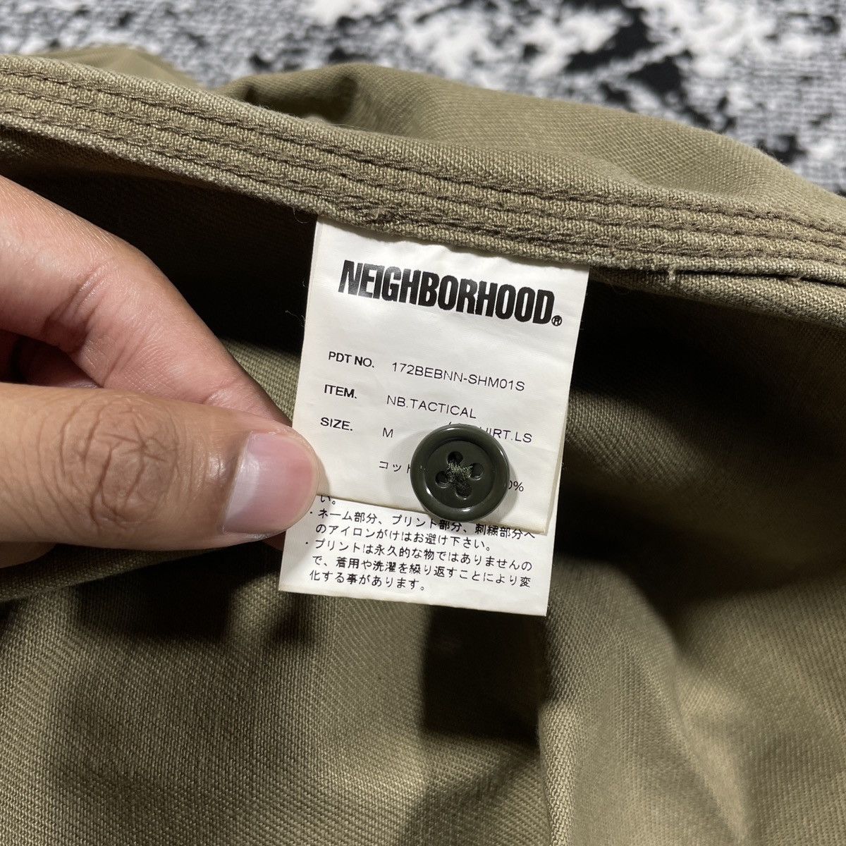 Neighborhood NEIGHBORHOOD X BURTON TACTICAL SHIRT LS Size US M / EU 48-50 / 2 - 9 Thumbnail