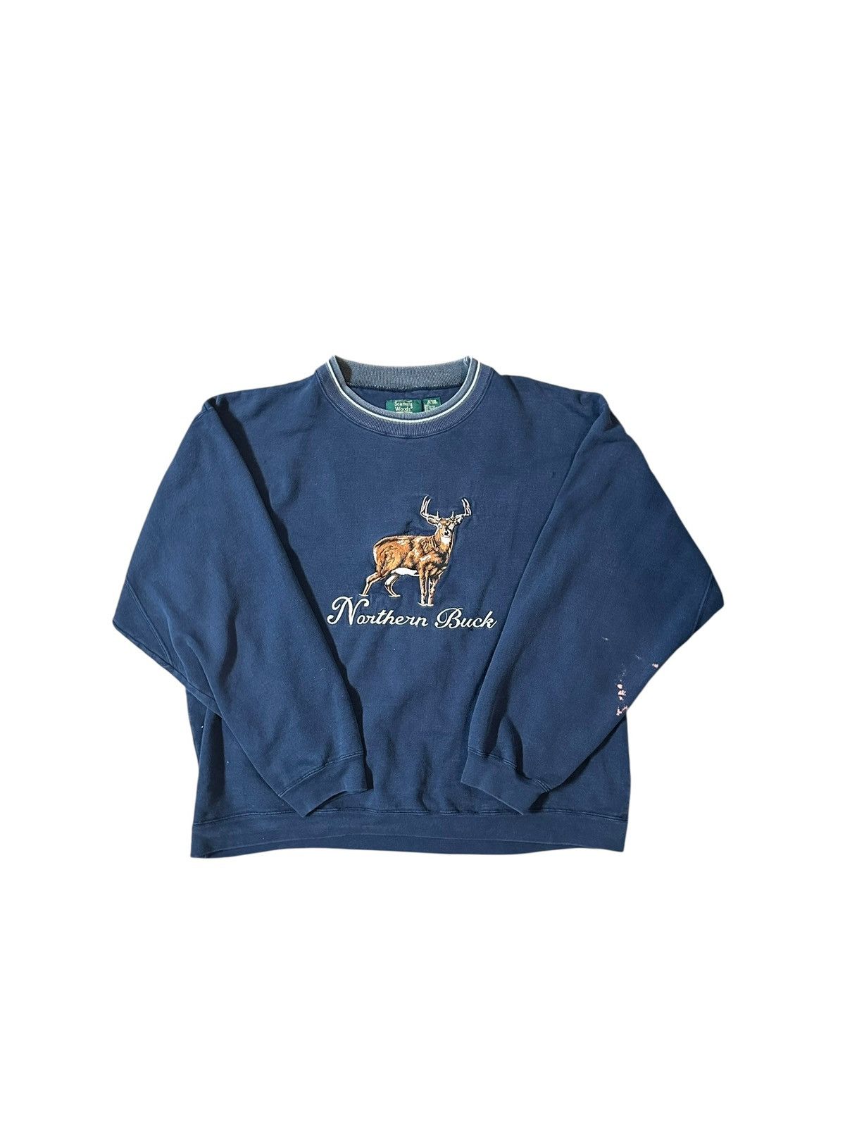Vintage Northern Buck Nature Sweatshirt Size US XL / EU 56 / 4 - 1 Thumbnail