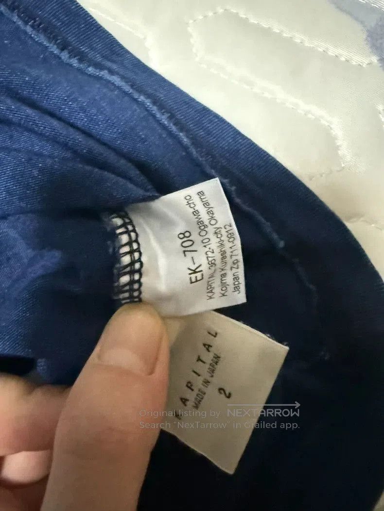 Kapital KAPITAL Blue Short Sleeve T-Shirt Size US M / EU 48-50 / 2 - 3 Thumbnail