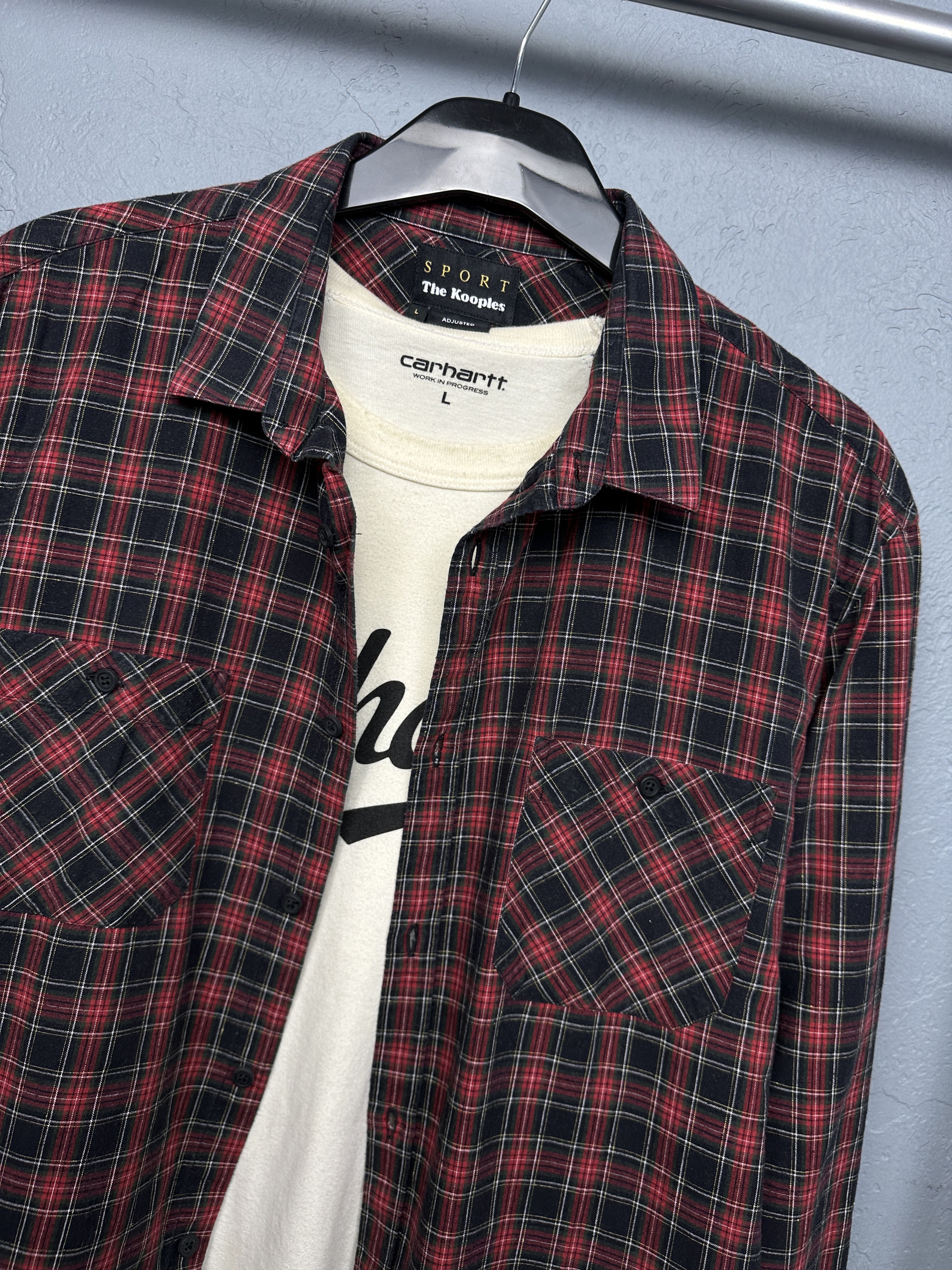 The Kooples The Kooples Sport Mens Long Sleeve Shirt Size US L / EU 52-54 / 3 - 2 Thumbnail