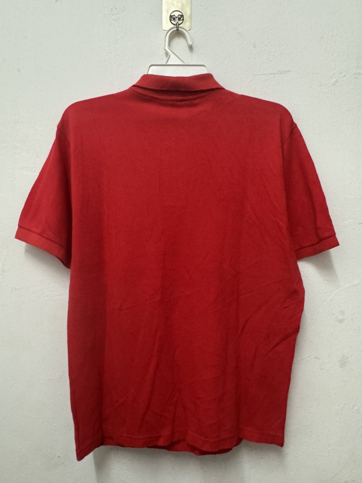Dior Christian Dior Vtg Red Polo Shirt Size US M / EU 48-50 / 2 - 4 Thumbnail