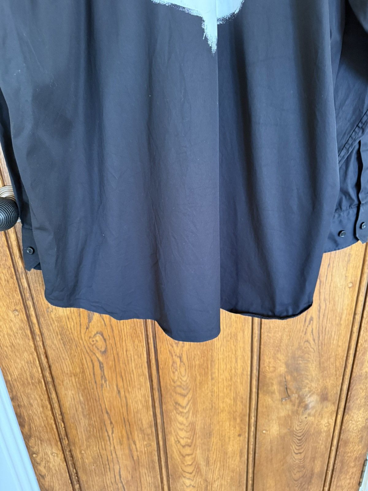 Vetements Vetements double anarchy oversized logo black white shirt Size US S / EU 44-46 / 1 - 17 Thumbnail