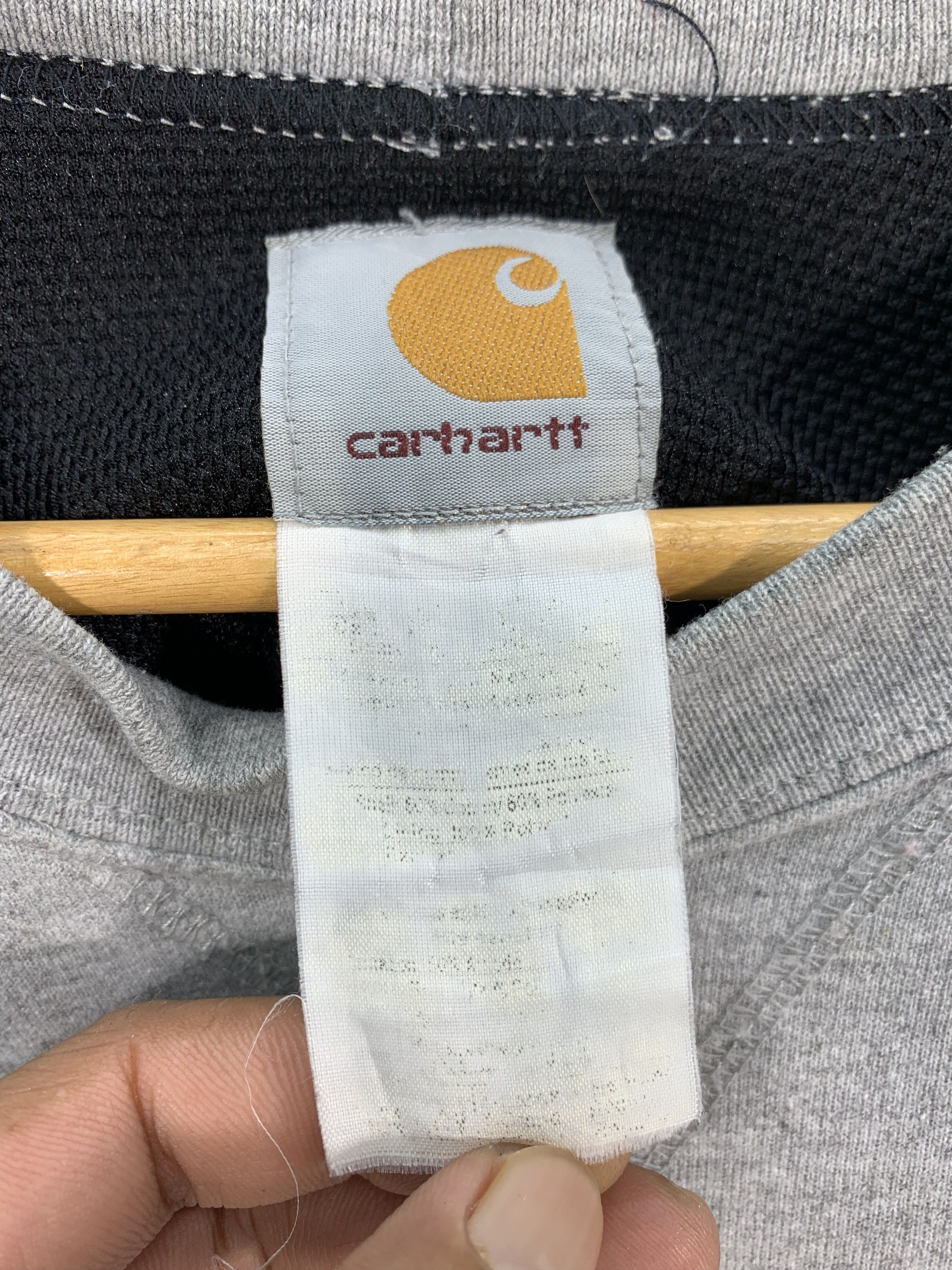 Carhartt × Carhartt Wip × Vintage Vintage Carhartt Ruggeg oversized Sweatshirts Size US XL / EU 56 / 4 - 6 Thumbnail