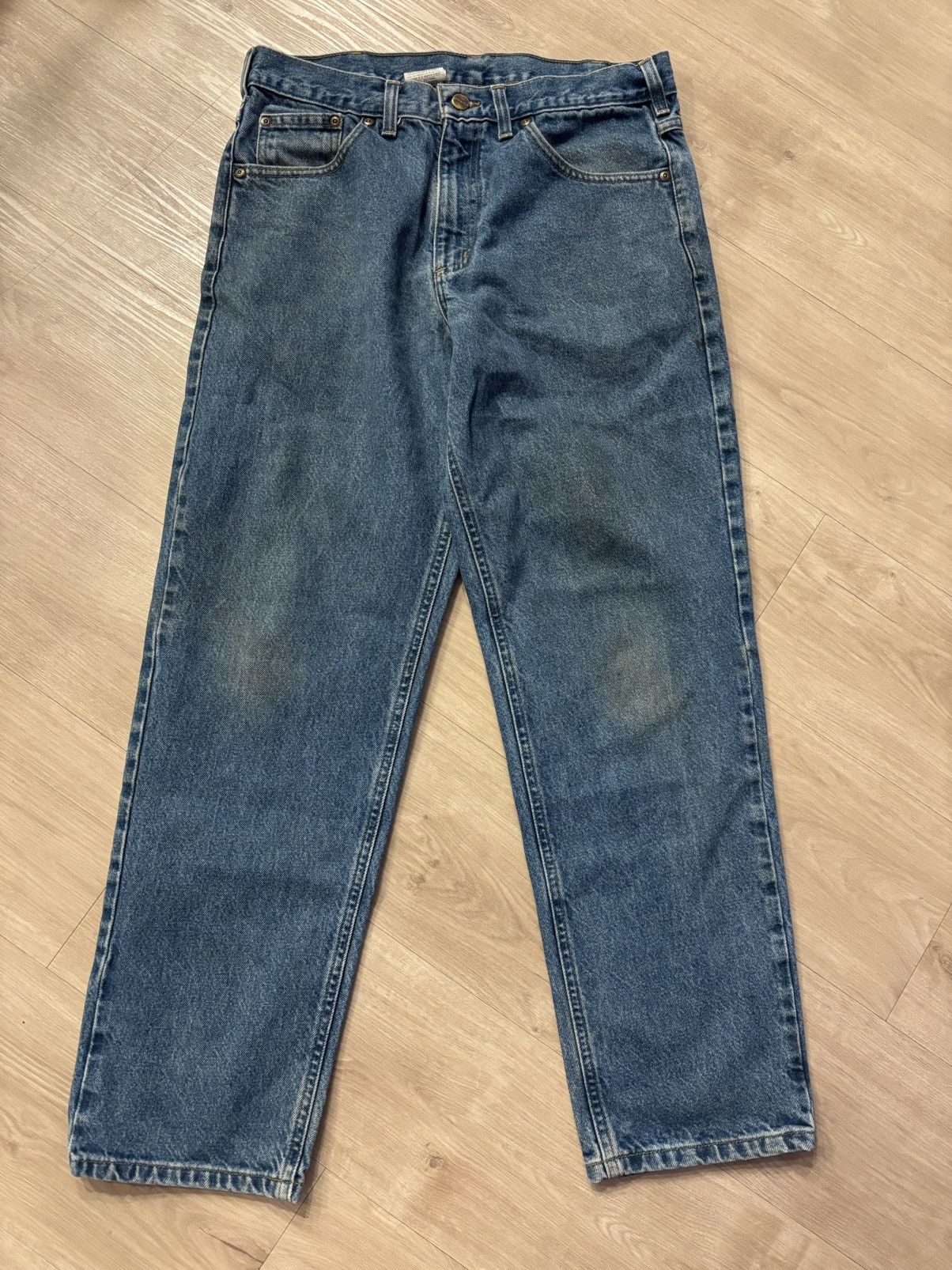 Carhartt Carhartt workwear pants jeans Size US 33 - 1 Thumbnail