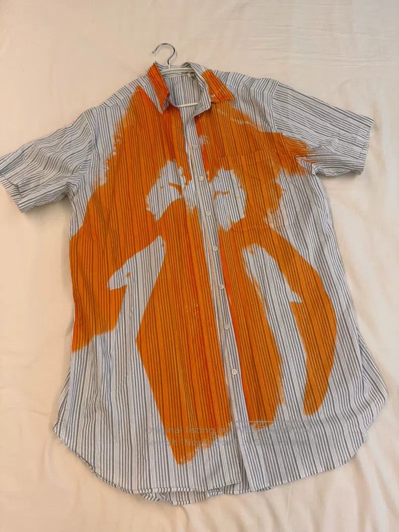 Acne Studios Acne Studios Loose Short Sleeve Shirt Jacket Size 4XL / US 24-26 - 2 Thumbnail