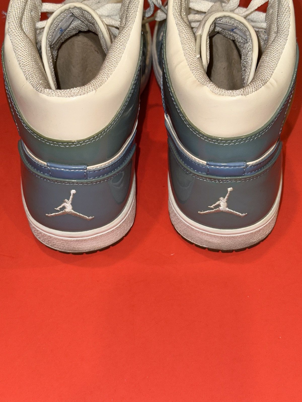 Jordan Brand Air Jordan 1 UNC Patent Leather 2003 Authentic 136085-140 Size US 10.5 / EU 43-44 - 6 Thumbnail