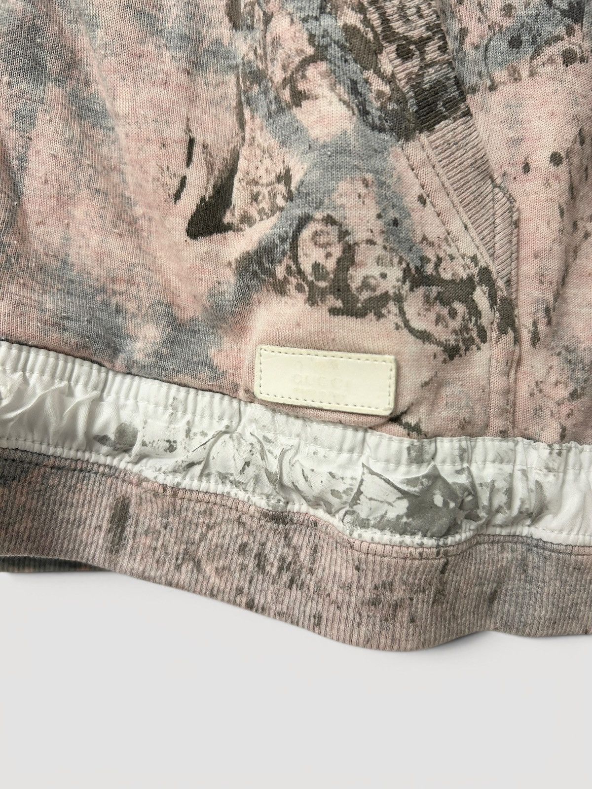 Gucci 2009 Paneled Skull Zip Hoodie Size US L / EU 52-54 / 3 - 3 Thumbnail