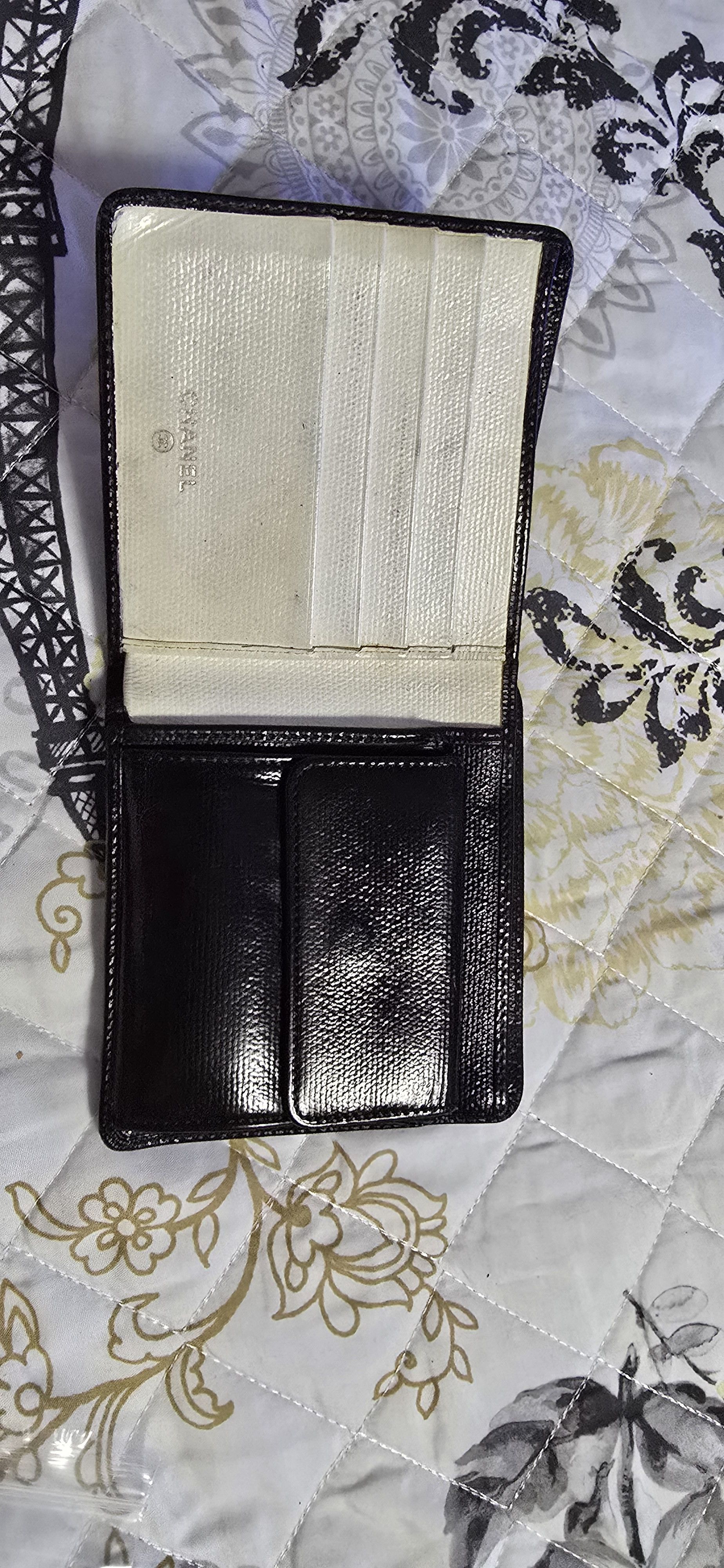 Chanel Leather Flap Black Wallet Size ONE SIZE - 5 Thumbnail