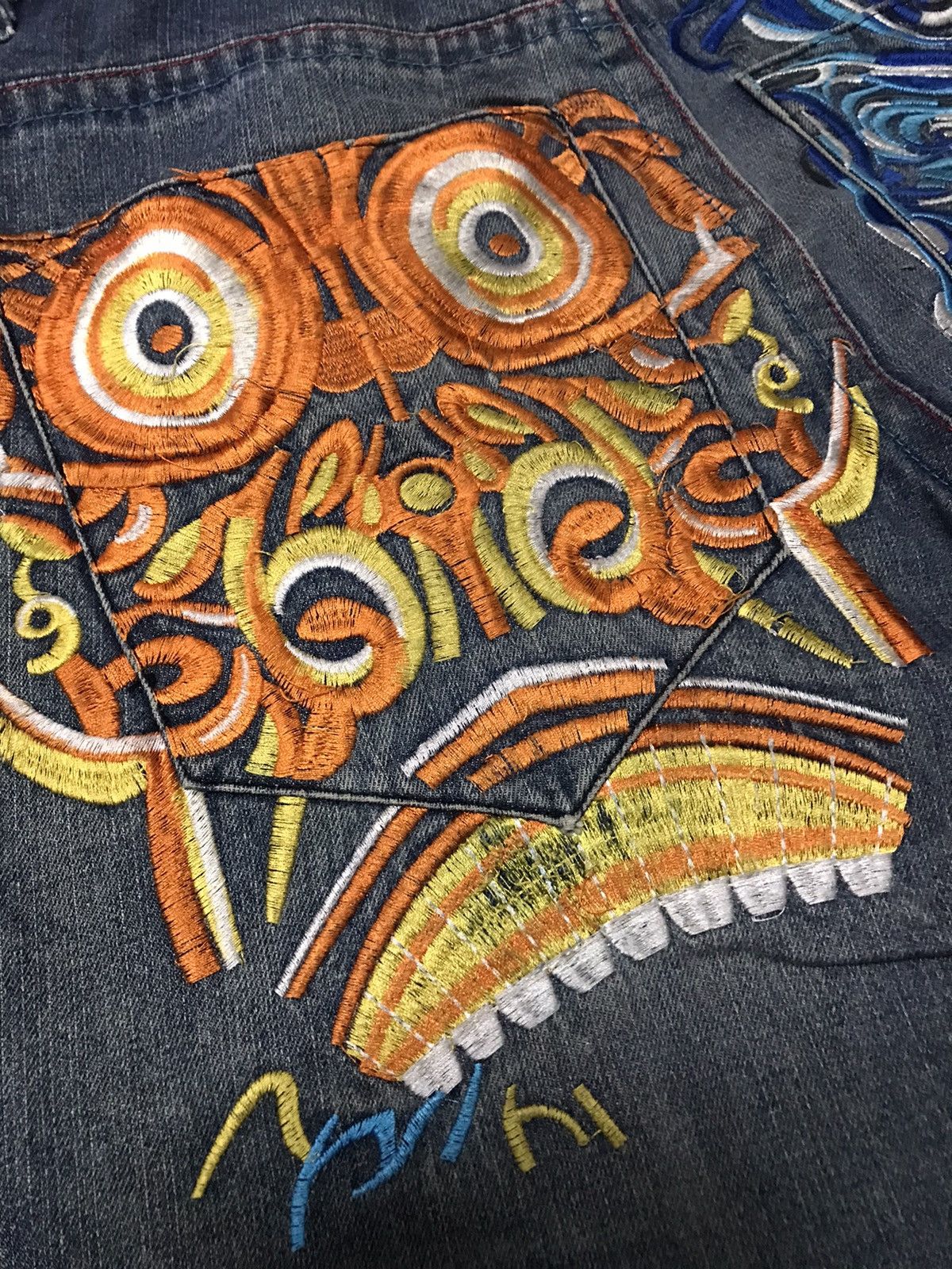 Coogi 🔥🔥VERY RARE🔥🔥 Y2k Coogi Embroidered Baggy Skater Jeans Size US 36 / EU 52 - 11 Thumbnail