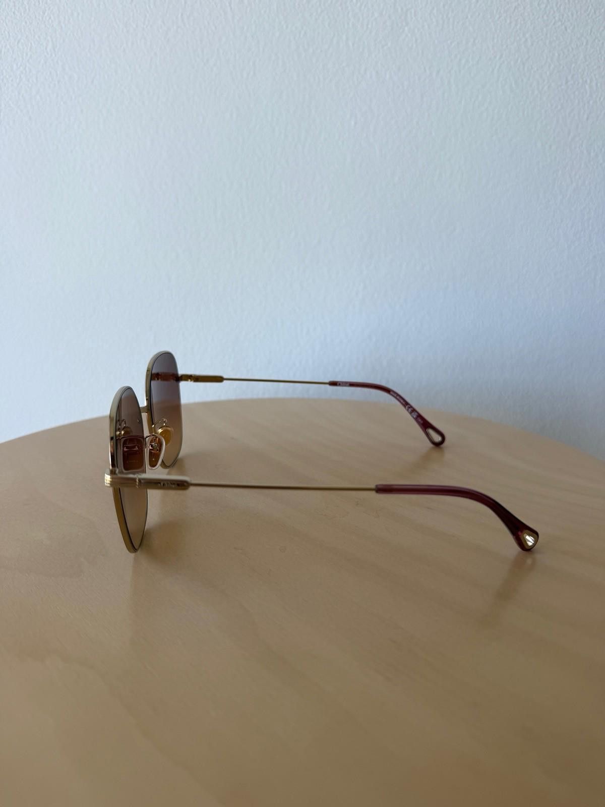 chloma New Chloe sunglasses eyewear optical CH0139SA 003 gold Size ONE SIZE - 4 Thumbnail