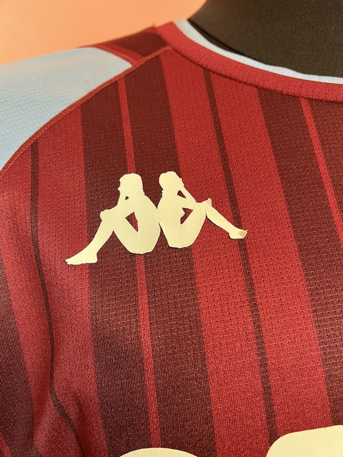 Kappa Soccer jersey kappa avfc football Aston Villa tee Size US M / EU 48-50 / 2 - 4 Thumbnail