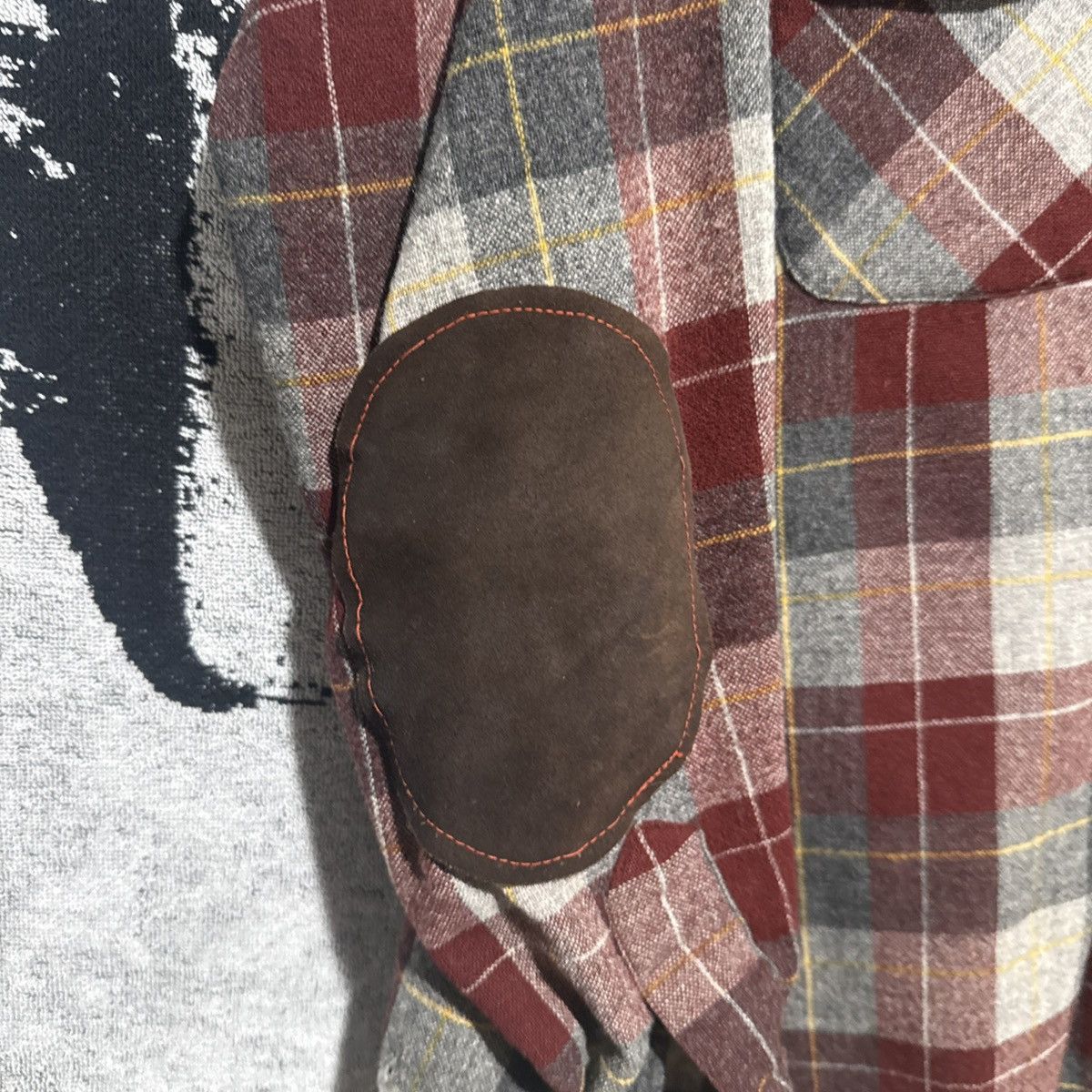 Pendleton VTG Pendleton Sz L 60s 70s Red Brown Board Loop Shirt Size US L / EU 52-54 / 3 - 3 Thumbnail