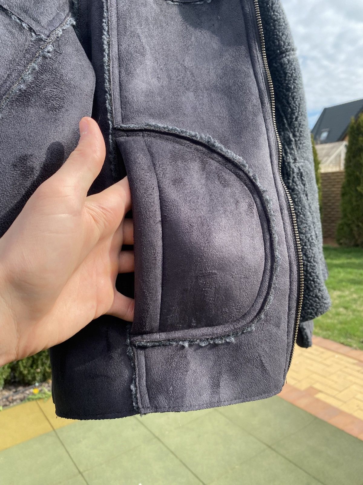 Other × Vintage Vintage Horseware Ireland Faux Shearling Jacket, Size S Size S / US 4 / IT 40 - 11 Thumbnail