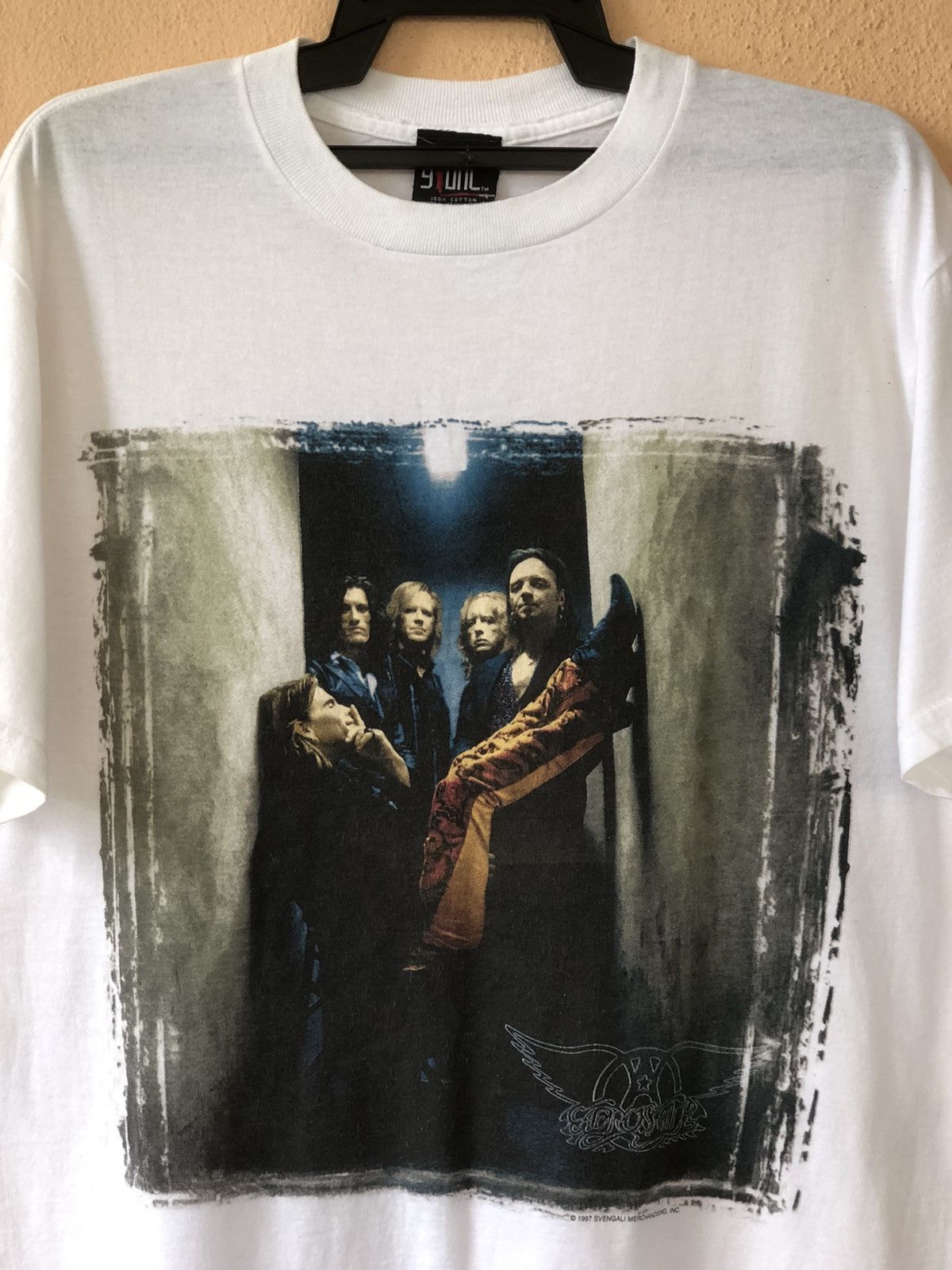 Aerosmith × Band Tees × Vintage Vintage 90s AEROSMITH Legend Rock Band Tee Size US L / EU 52-54 / 3 - 2 Thumbnail