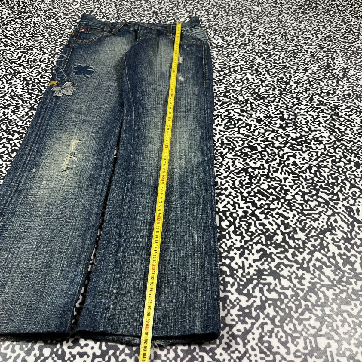 Miss Sixty Vintage Y2K Miss Sixty Japanese Patchwork Style Retro Jeans Size 29" - 20 Thumbnail