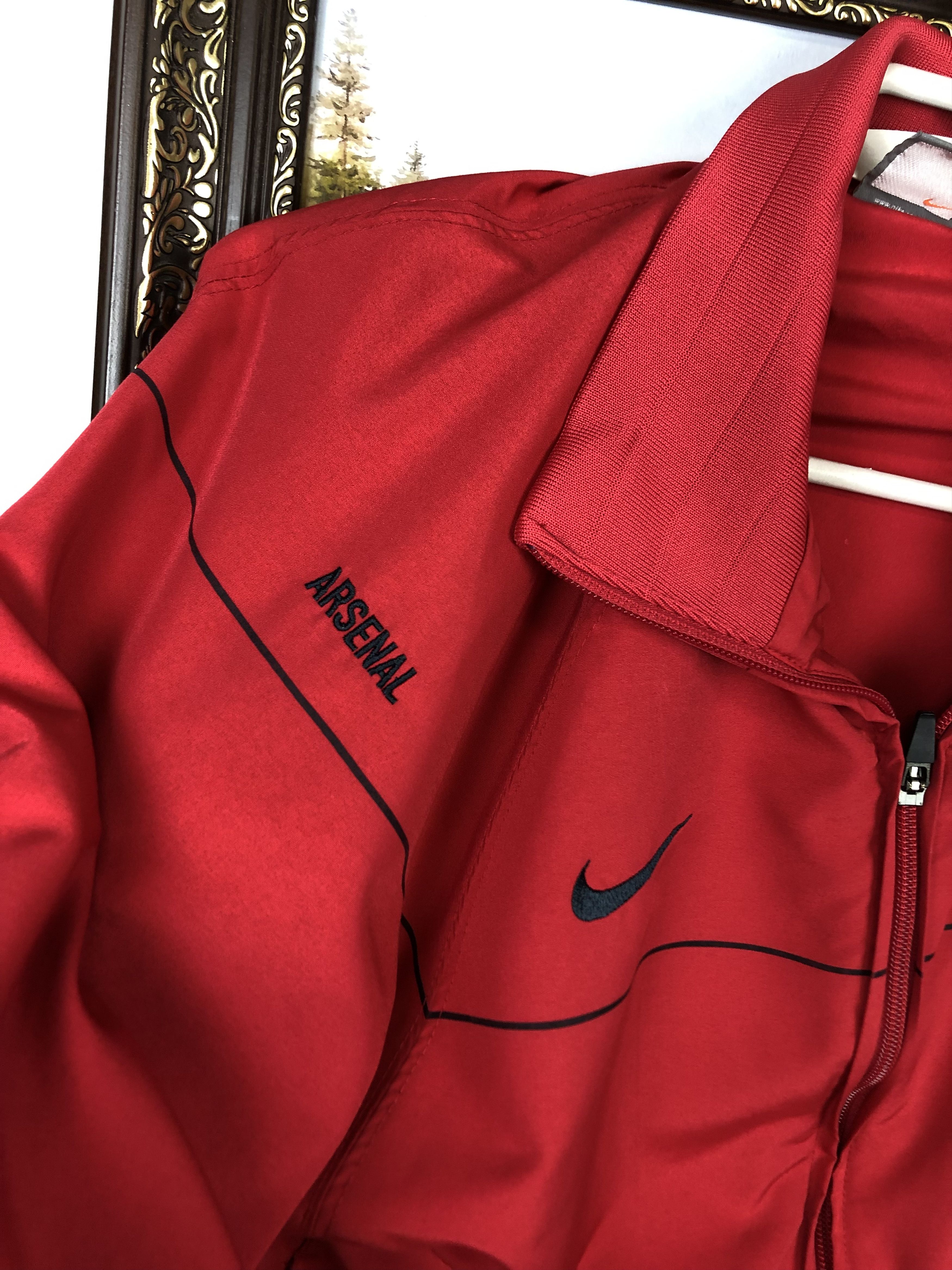 Nike Vintage Nike Arsenal Football Jacket Soccer Track Top Size US M / EU 48-50 / 2 - 9 Thumbnail