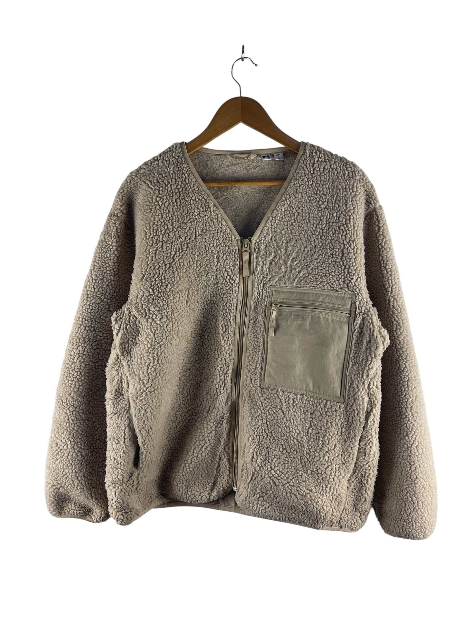 Lemaire × Uniqlo Uniqlo X Lemaire Fleece Jacket Size US L / EU 52-54 / 3 - 1 Thumbnail