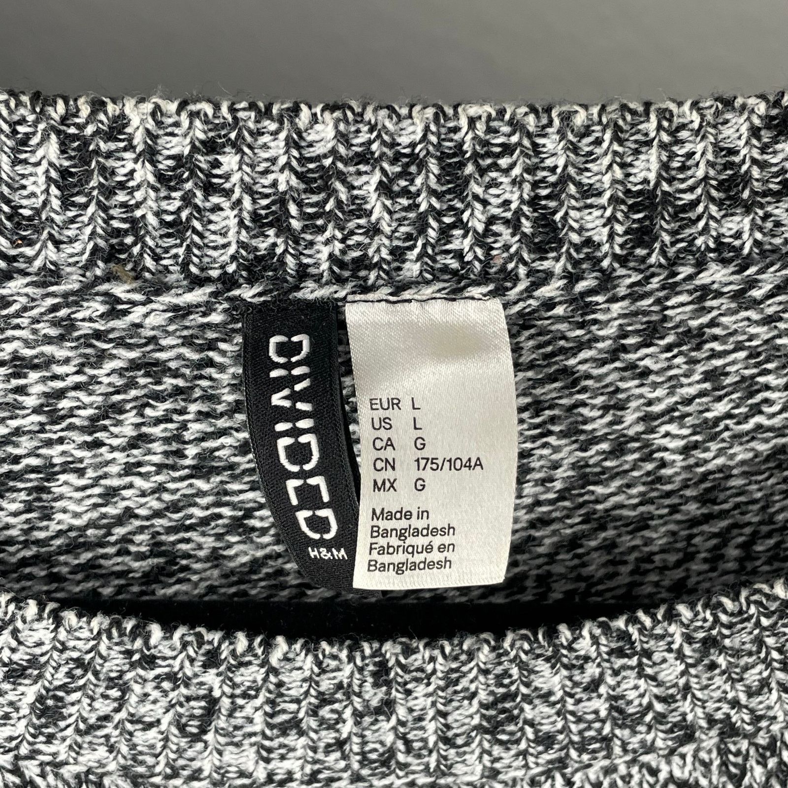 Divided H&M Divided Heather Gray Sweater Size L / US 10 / IT 46 - 3 Thumbnail