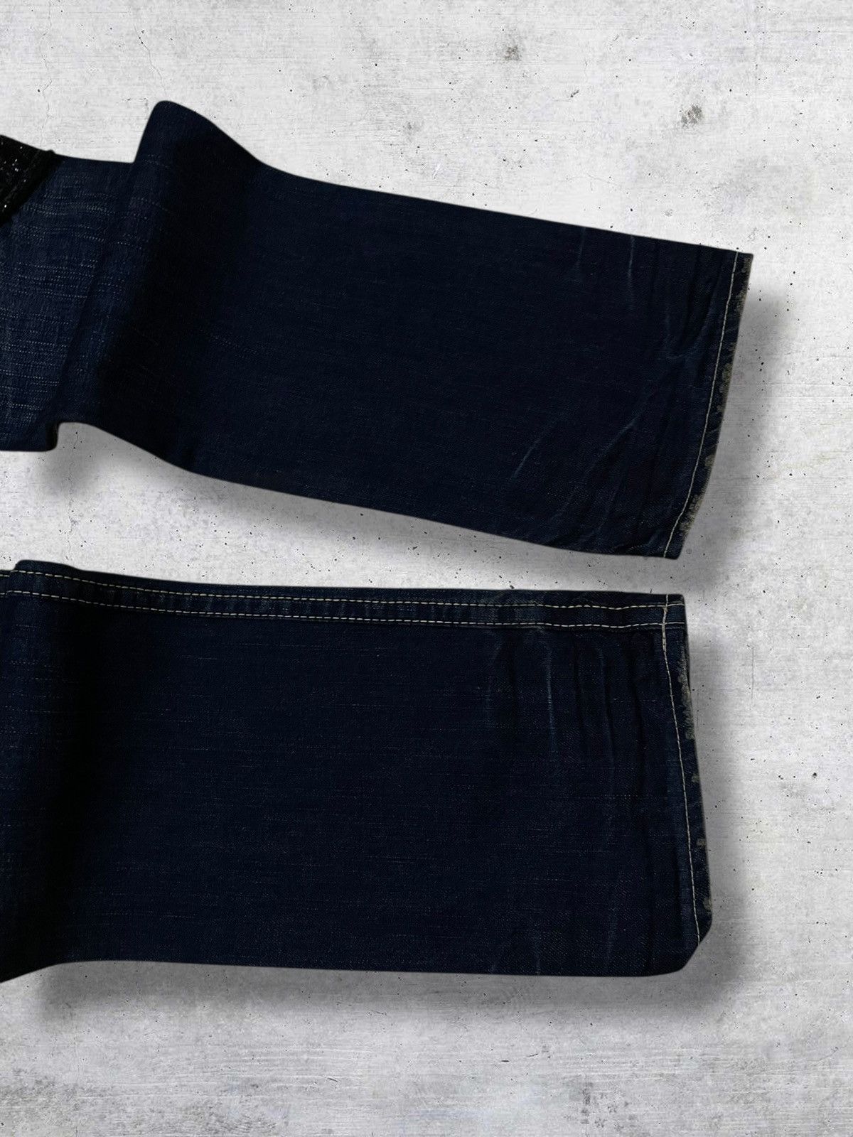 FranCisT MOR.K.S VINTAGE FRANCIS MORKS RARE DESIGNER ARCHIVE PUN PATCH DENIM Size US 29 - 14 Thumbnail
