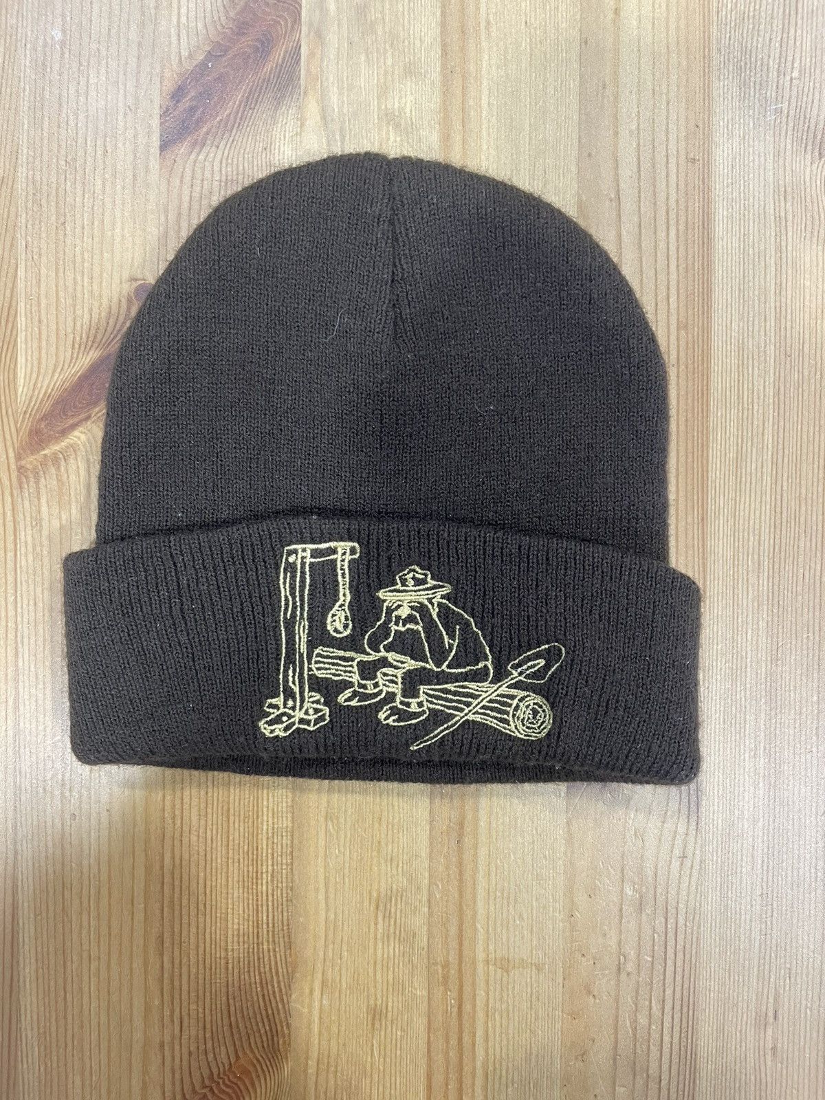 USA製 supreme 初期 Yin-Yang ニットビーニーキャップ グレー Supreme supreme yin yang beanie hat vintage | Grailed