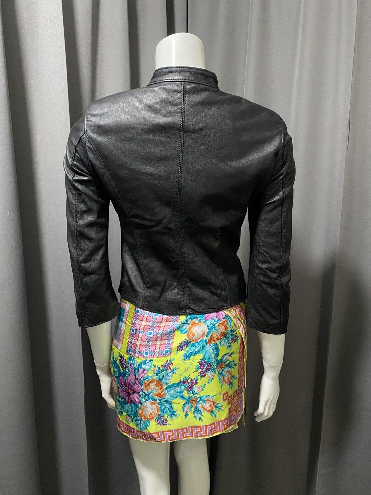 R13 R13- Moto Biker Leather Jacket Size S / US 4 / IT 40 - 4 Thumbnail